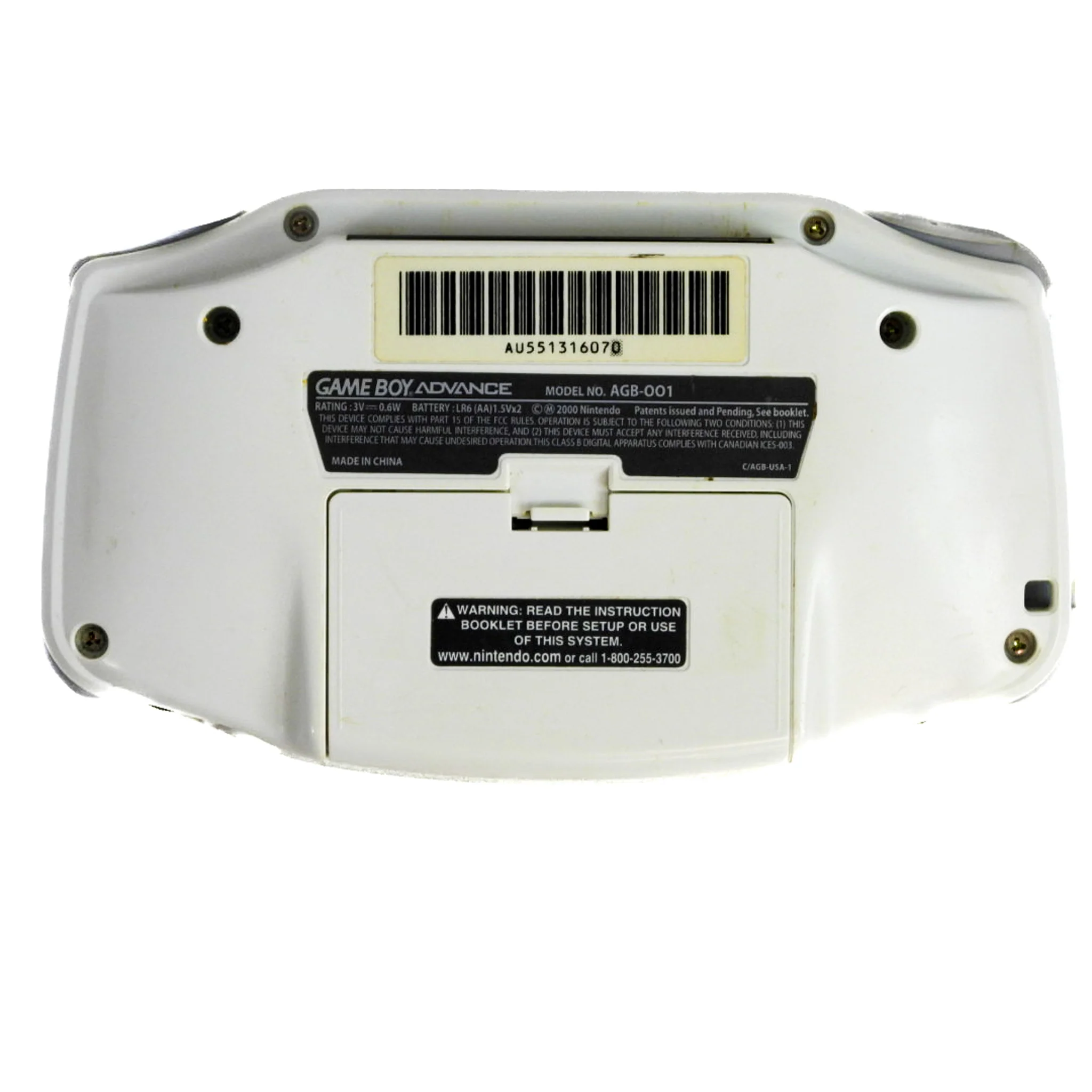 Nintendo Game Boy Advance System White (GBA) - Image 10