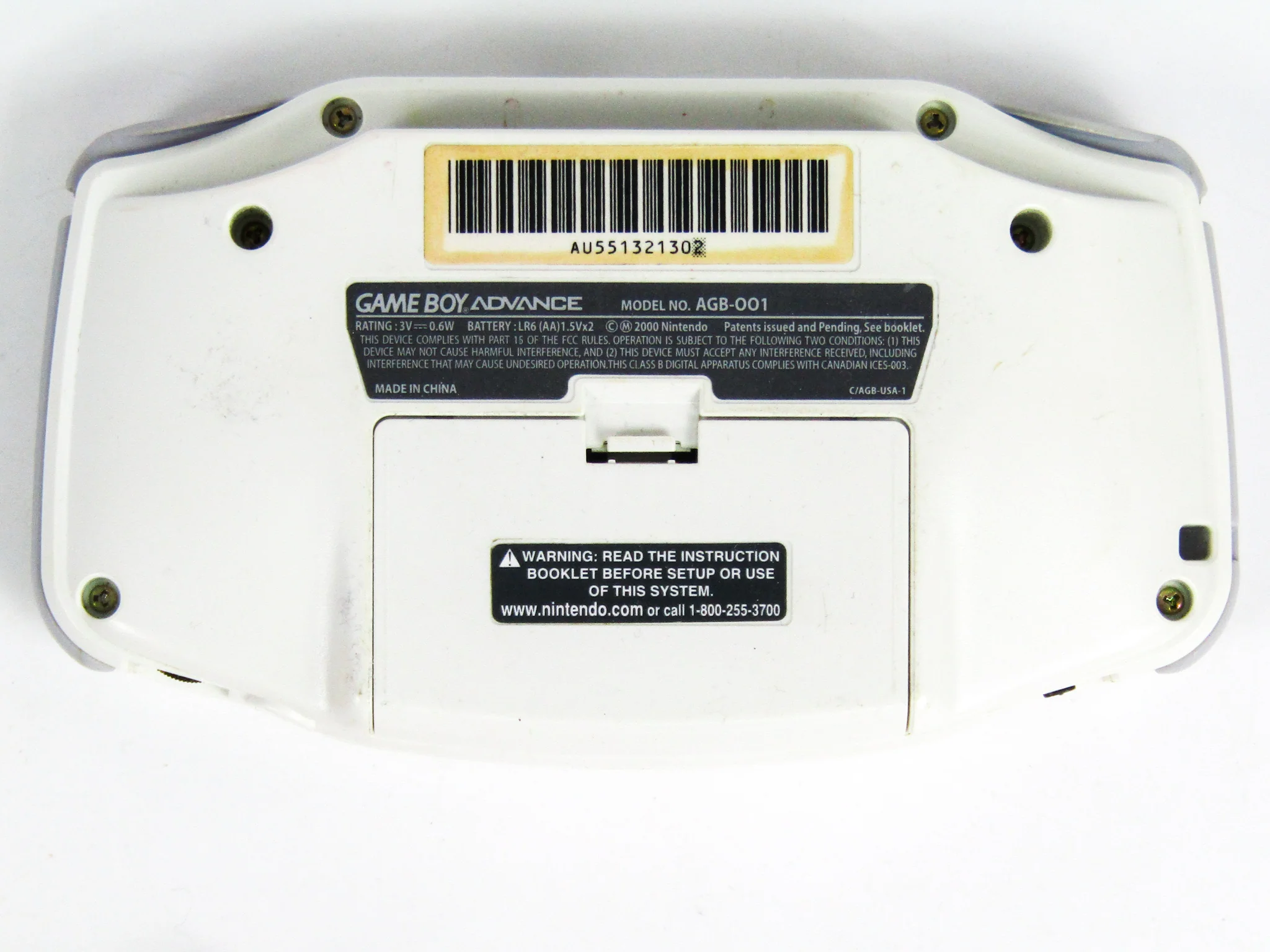 Nintendo Game Boy Advance System White (GBA) - Image 12
