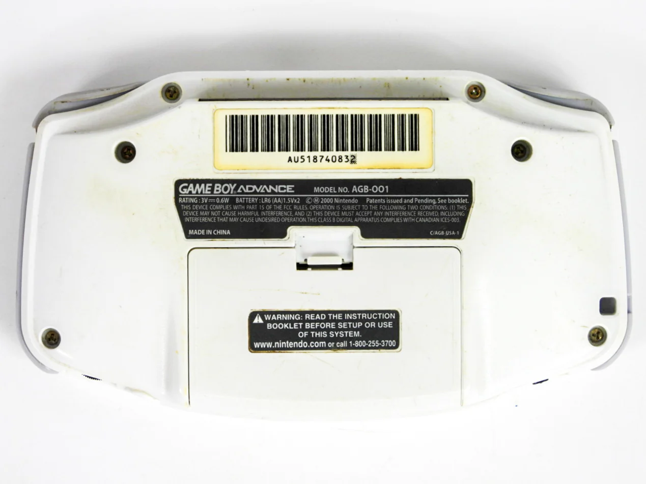 Nintendo Game Boy Advance System White (GBA) - Image 14
