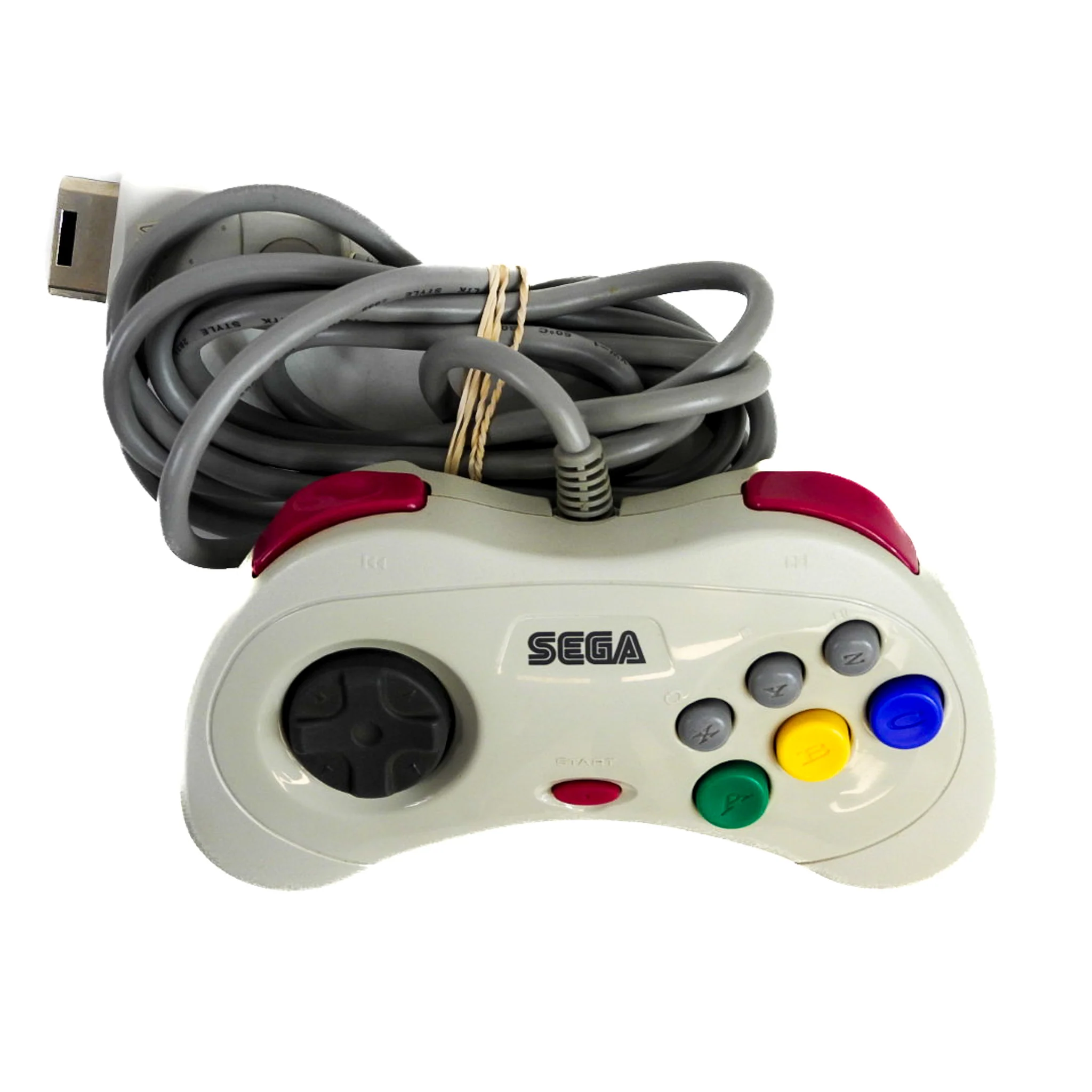 White Sega Saturn Control Pad Model HSS-0101 [JP Import] (Sega Saturn) - Image 4