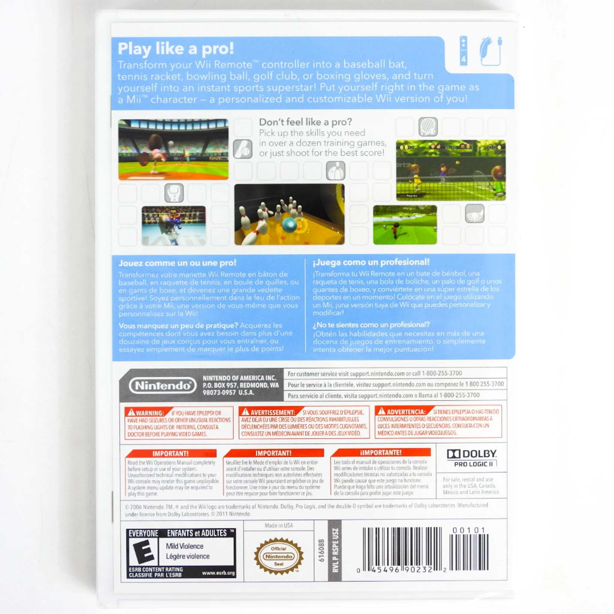 Wii Sports [Nintendo Selects] (Nintendo Wii) - Image 2