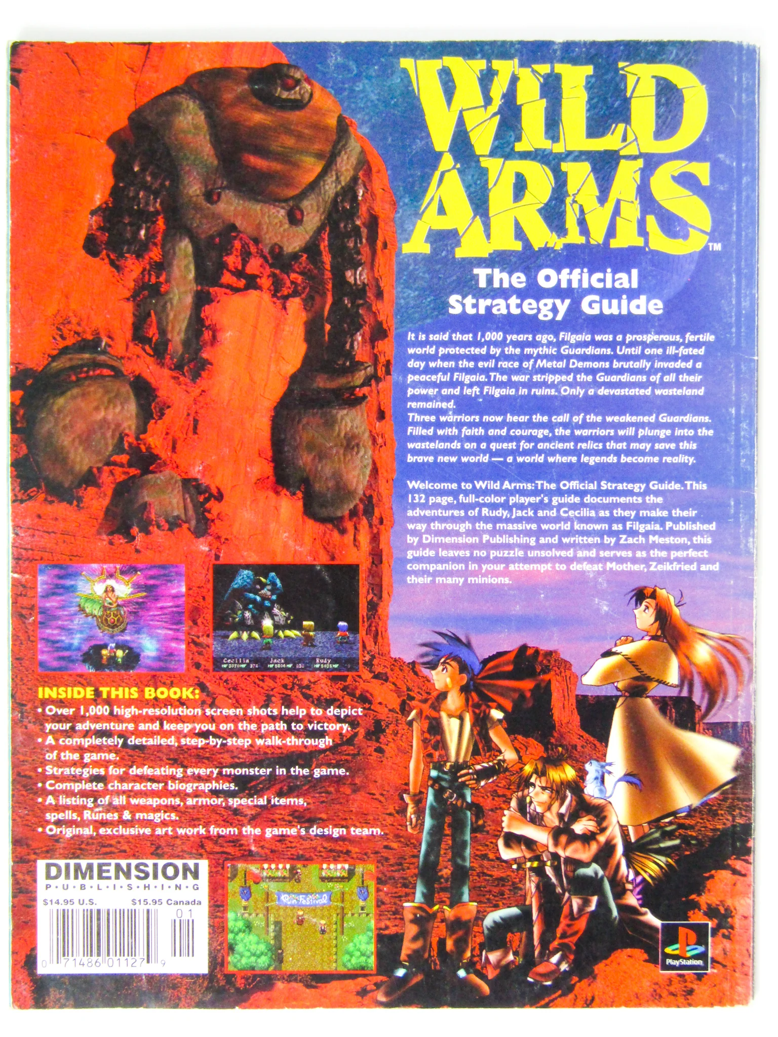 Wild Arms [Dimension Publishing] (Game Guide) - Image 2