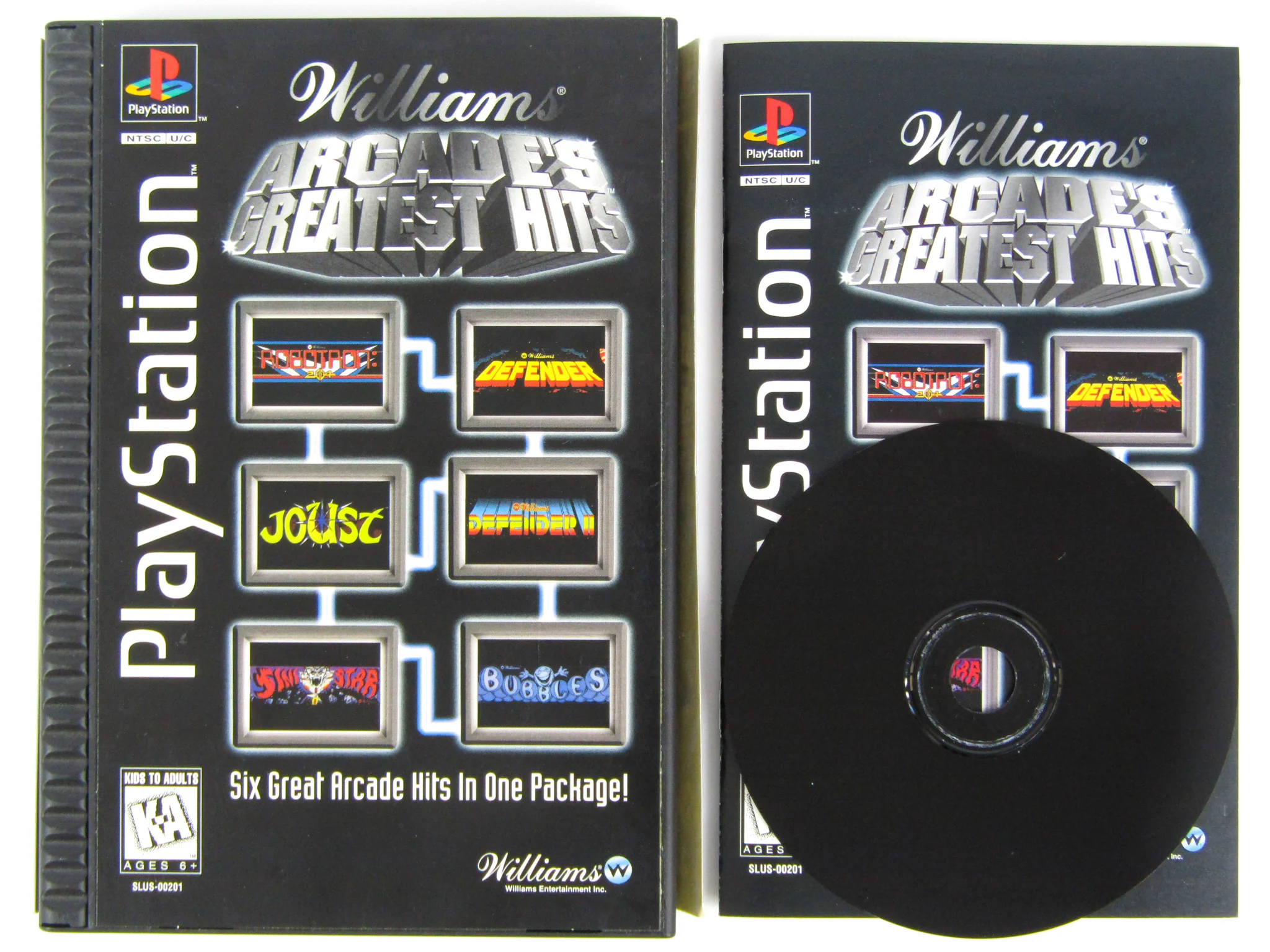 Williams Arcade's Greatest Hits [Long Box] (PlayStation / PS1)