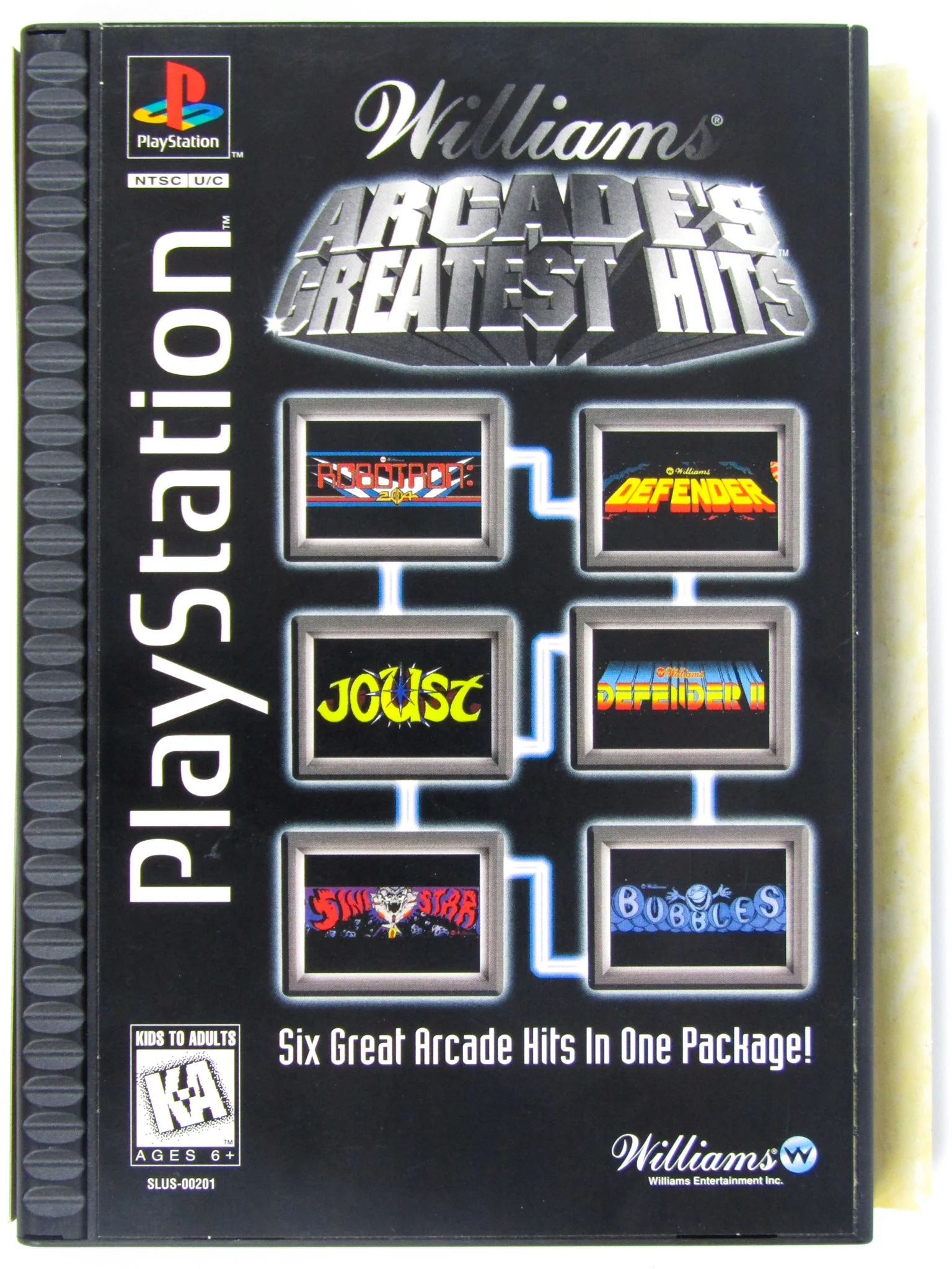 Williams Arcade's Greatest Hits [Long Box] (PlayStation / PS1) - Image 2