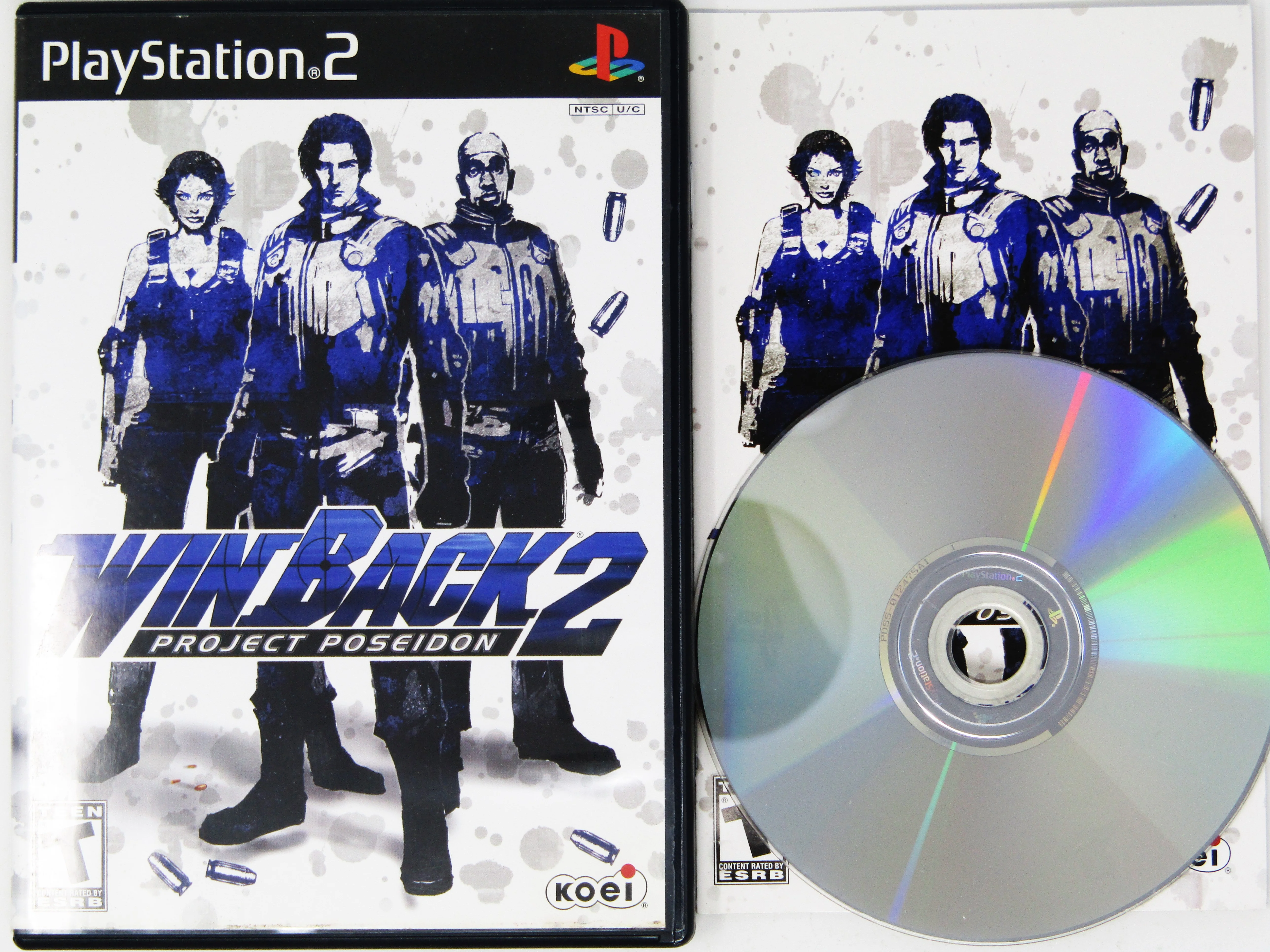 Winback 2 Project Poseidon (PlayStation 2 / PS2)