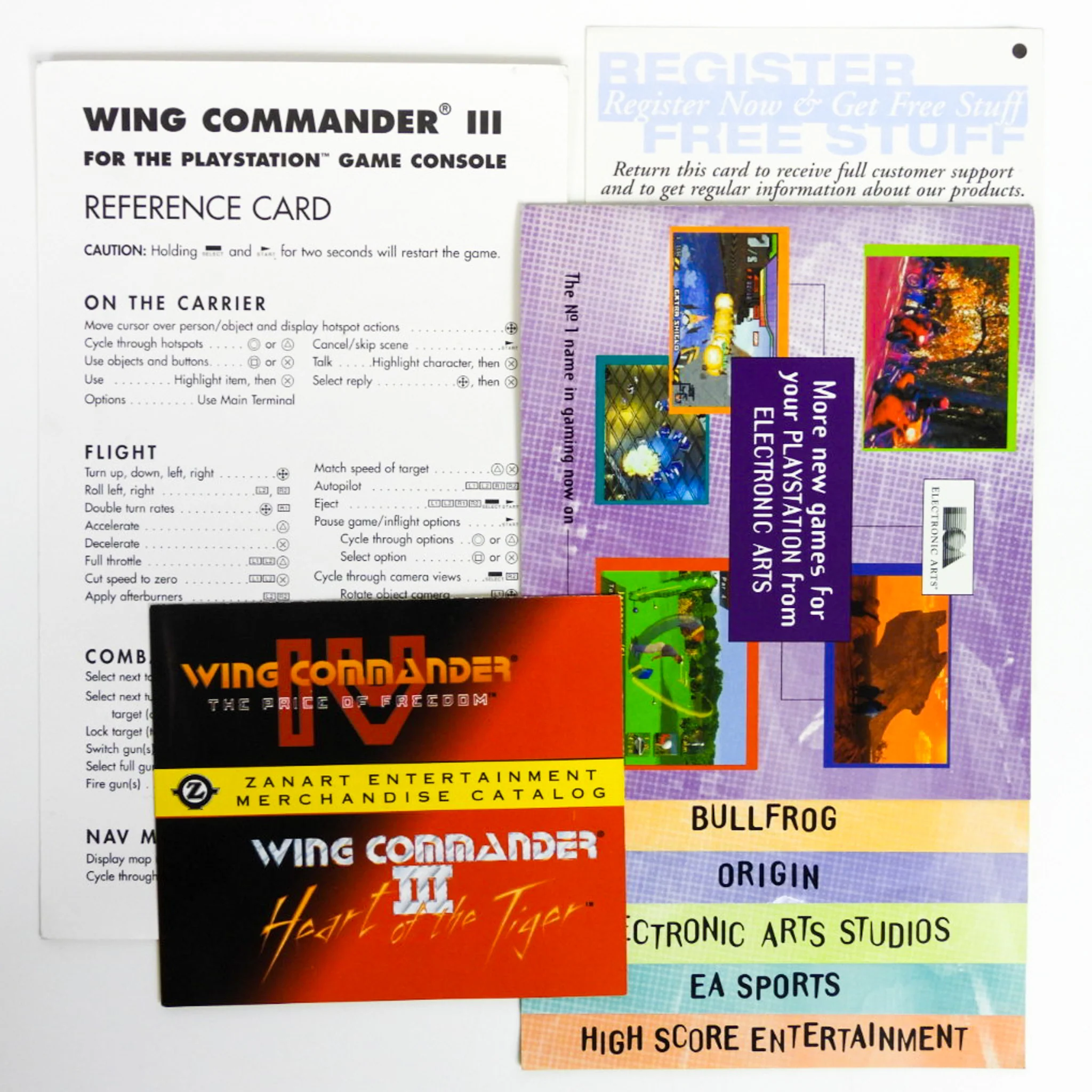 Wing Commander III 3 Heart Of The Tiger [Long Box] (PlayStation / PS1) - Image 3