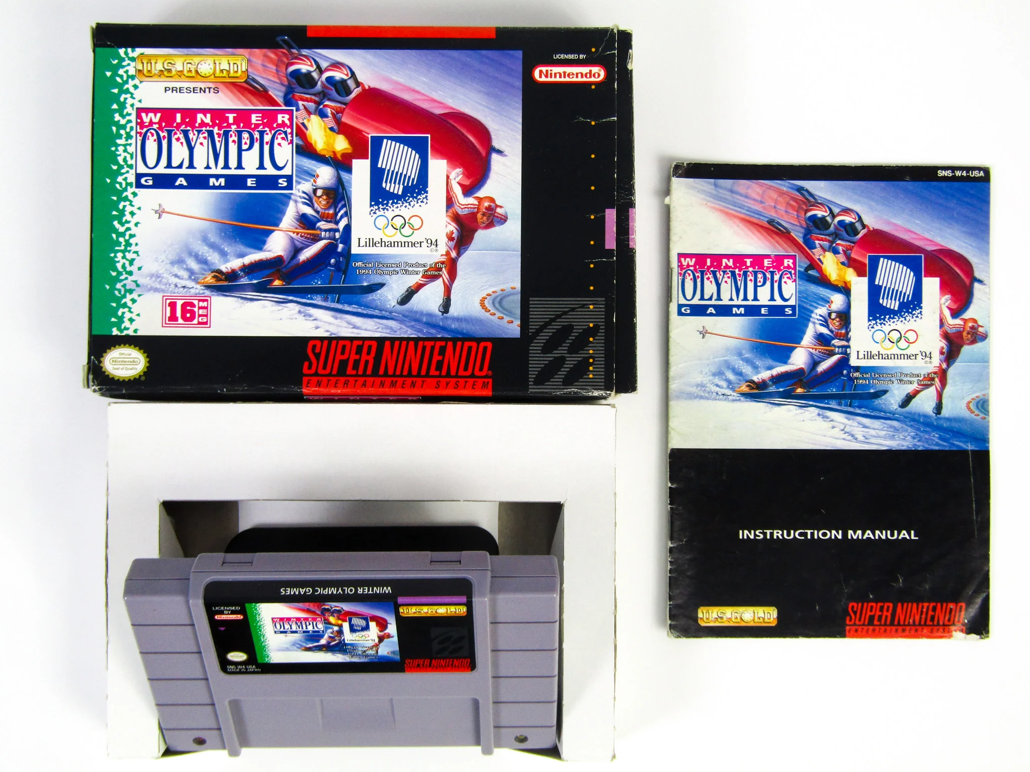 Winter Olympic Games: Lillehammer '94 (Super Nintendo / SNES) - Image 4