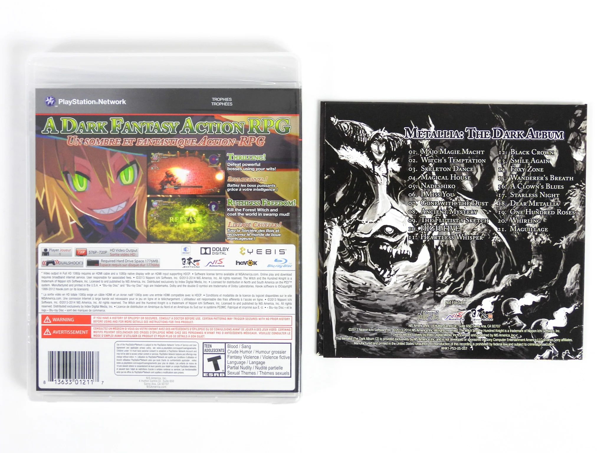 Witch And The Hundred Knight (PlayStation 3 / PS3) - Image 2