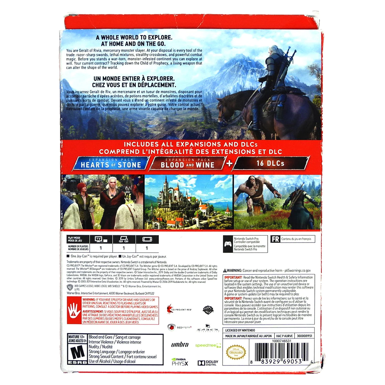 Witcher 3 Wild Hunt [Complete Edition] (Nintendo Switch) - Image 15