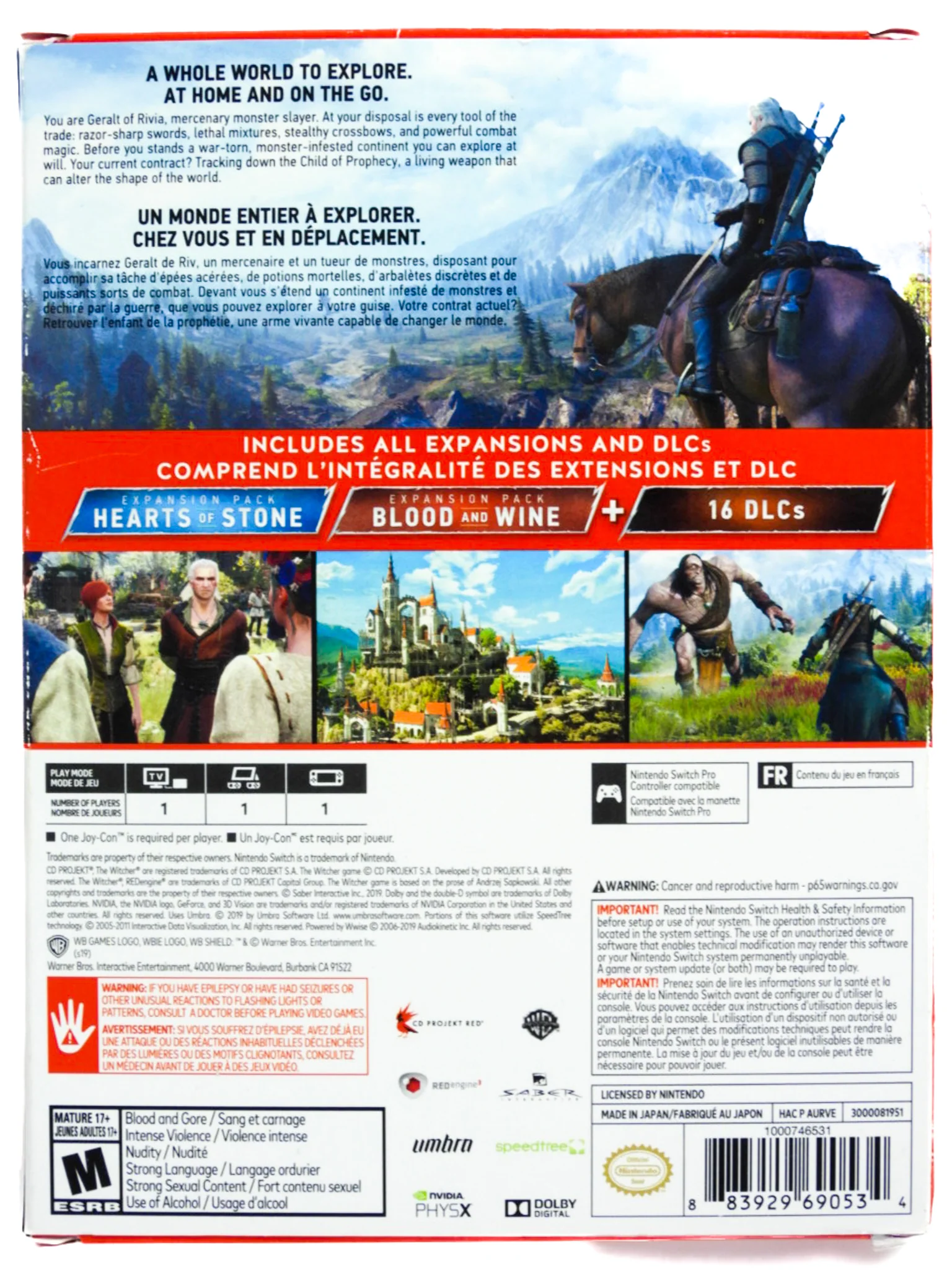 Witcher 3 Wild Hunt [Complete Edition] (Nintendo Switch) - Image 8