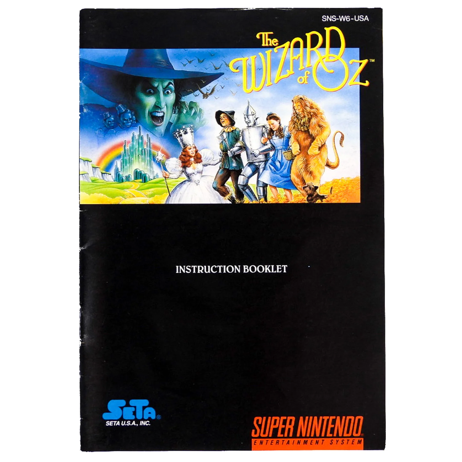 Wizard Of Oz [Manual] (Super Nintendo / SNES)