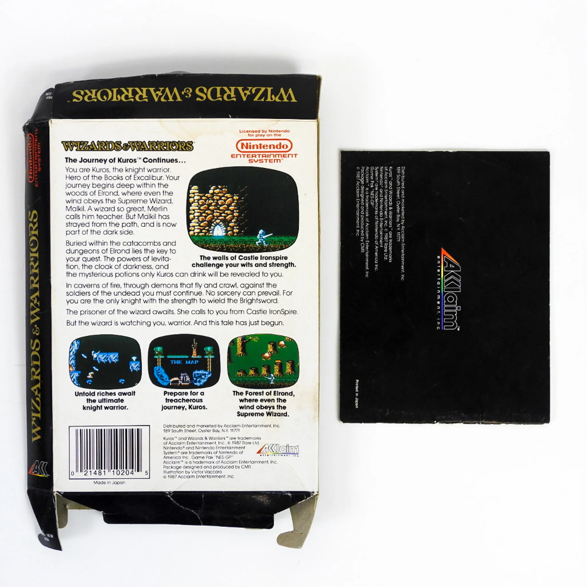 Wizards and Warriors [Box] (Nintendo / NES) - Image 2