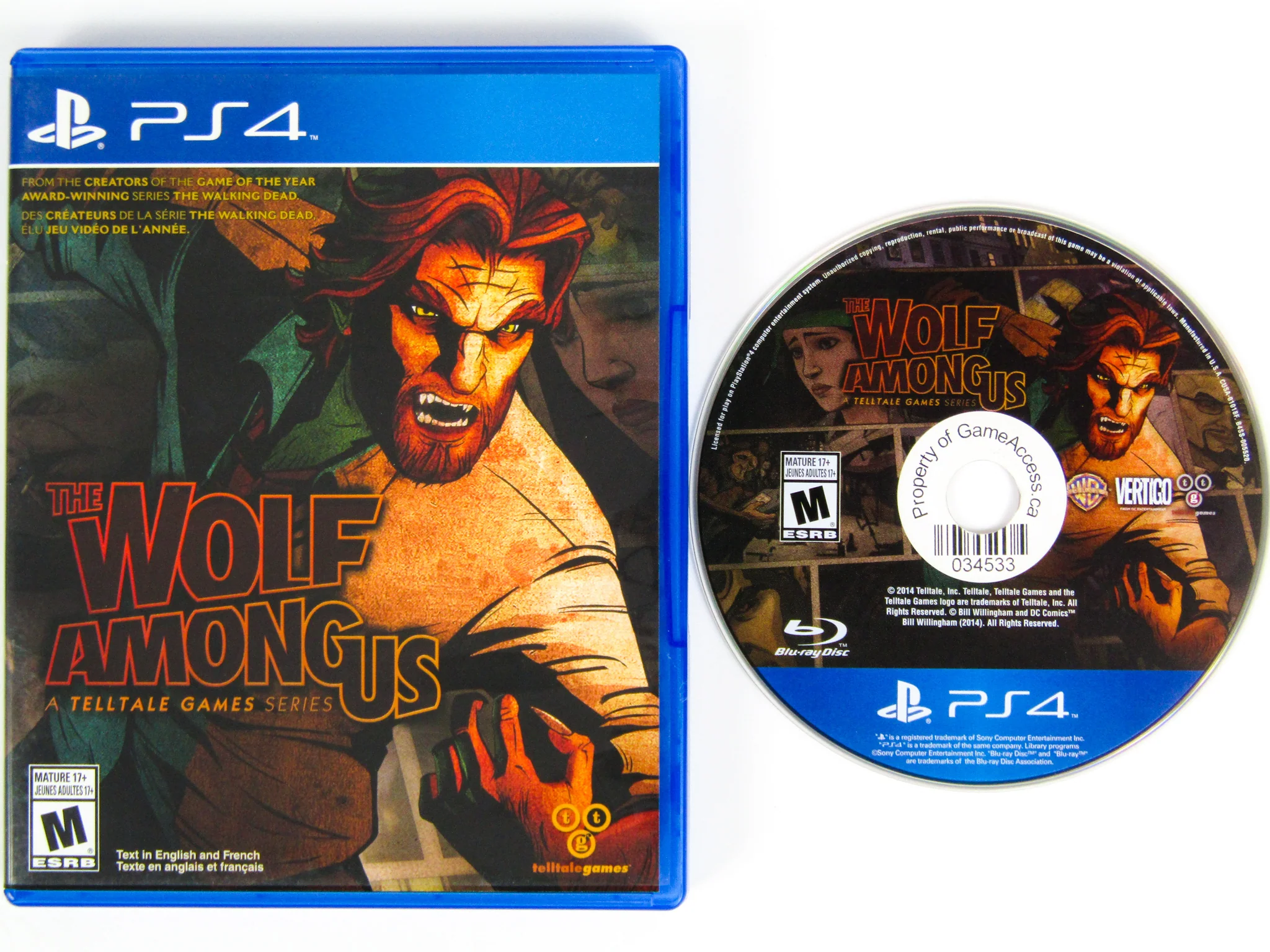 Wolf Among Us (PlayStation 4 / PS4) - Image 2