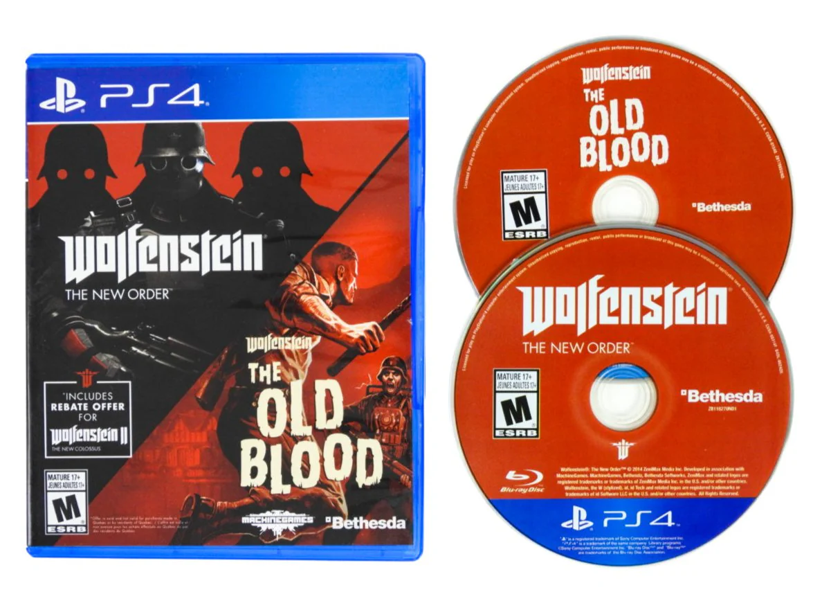 Wolfenstein The New Order And The Old Blood (PlayStation 4 / PS4) - Image 2