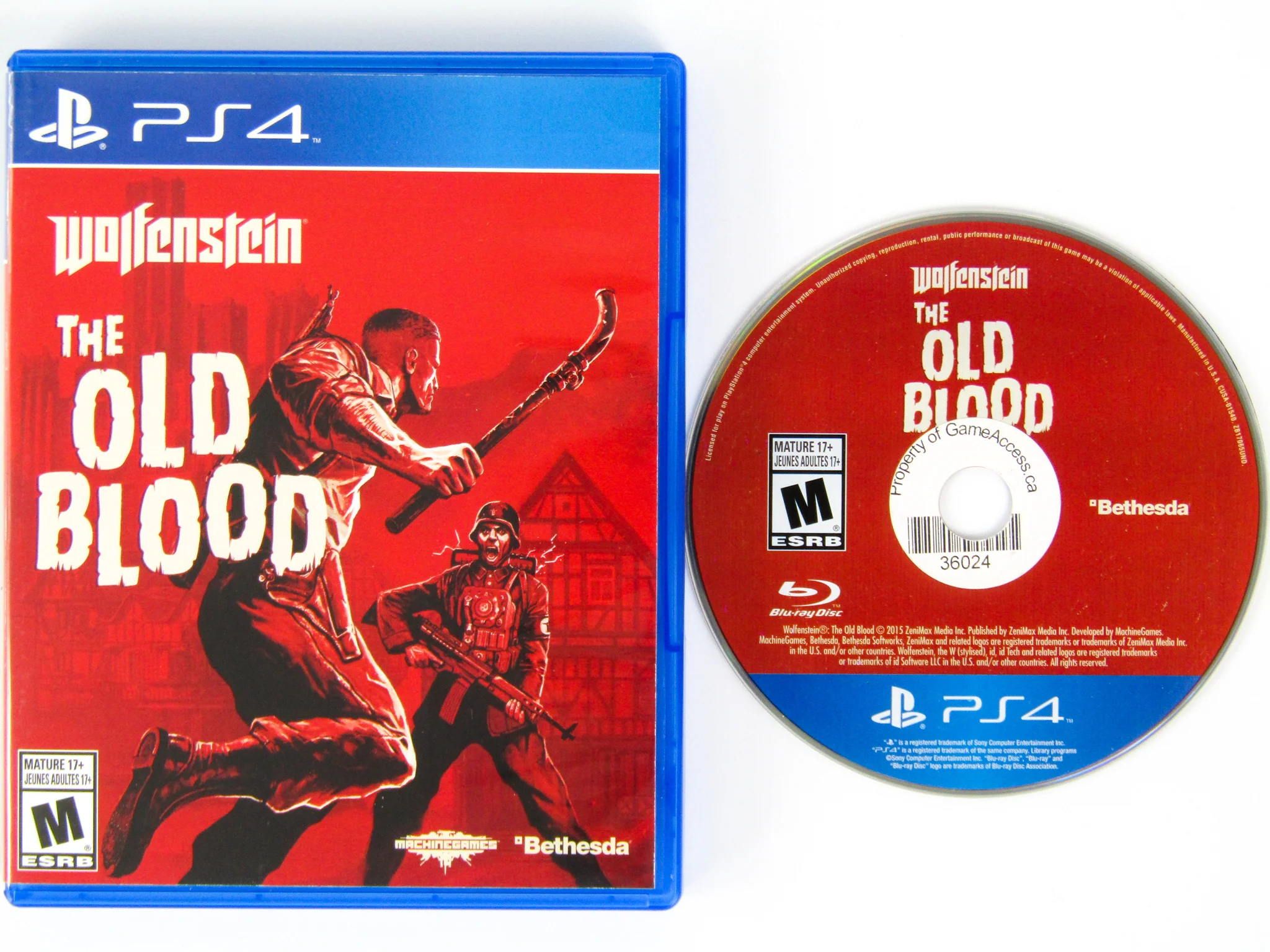 Wolfenstein: The Old Blood (PlayStation 4 / PS4) - Image 2