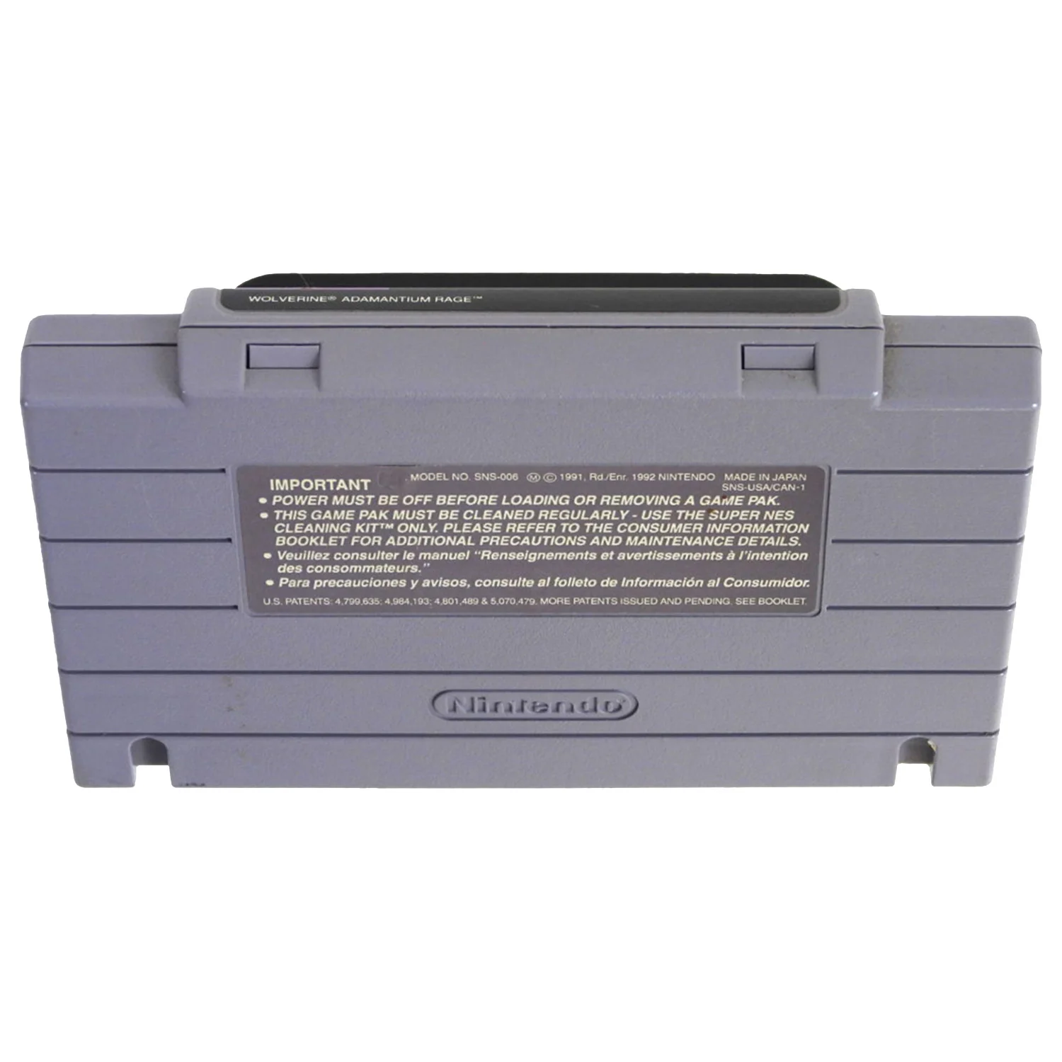 Wolverine: Adamantium Rage (Super Nintendo / SNES) - Image 10