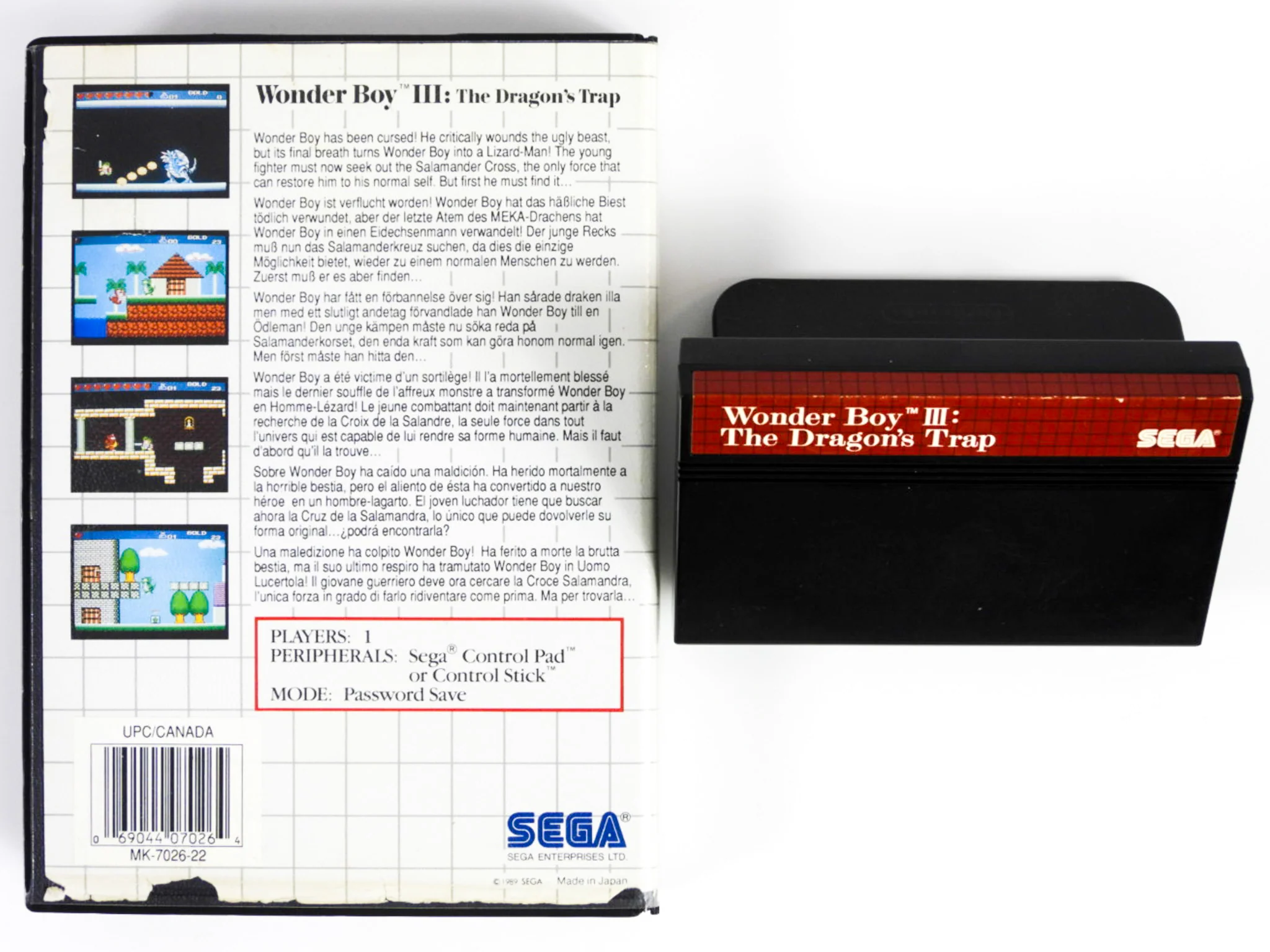 Wonder Boy III 3 The Dragon's Trap [PAL] (Sega Master System) - Image 4