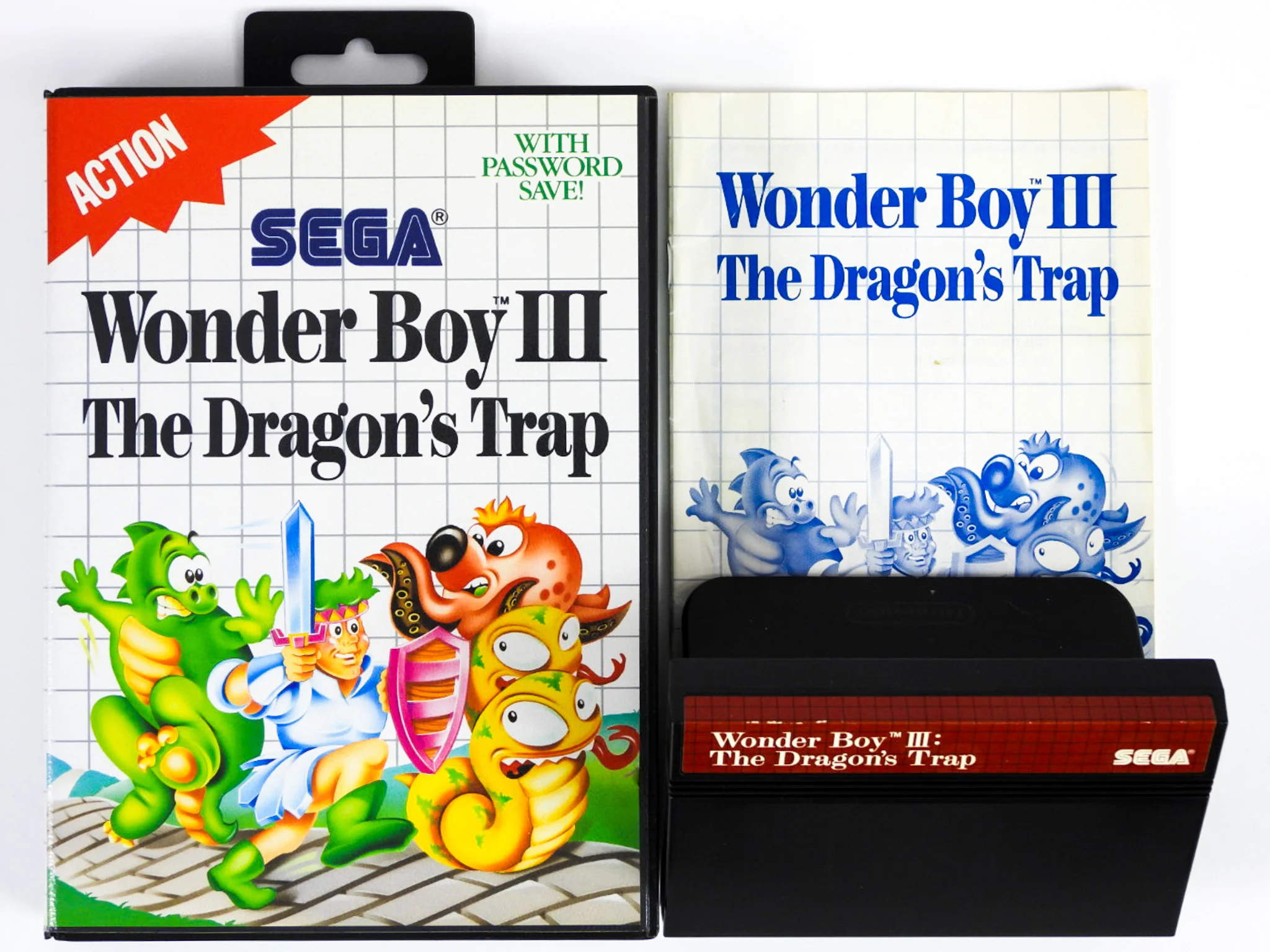 Wonder Boy III 3 The Dragon's Trap (Sega Master System)