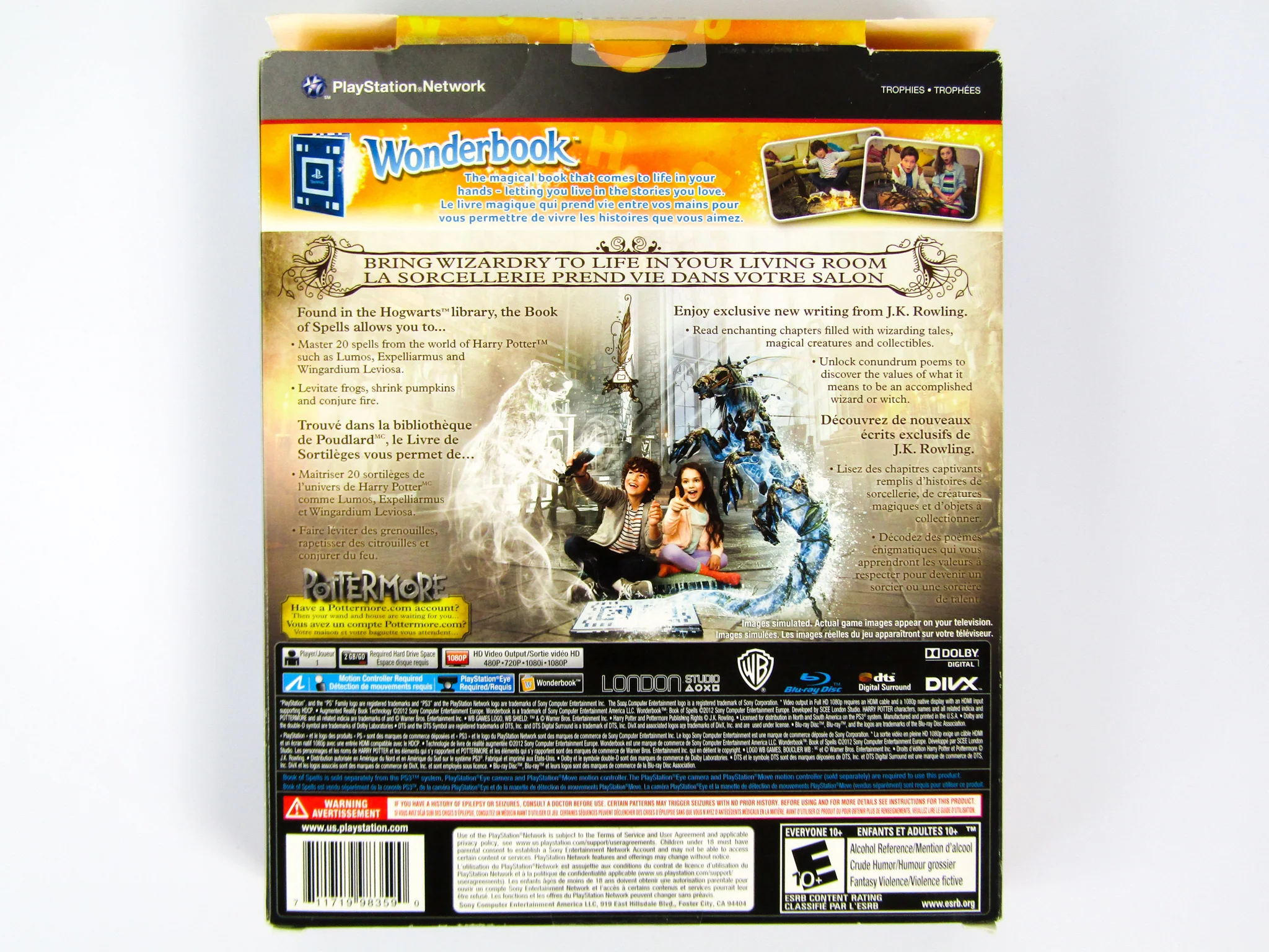 Wonderbook: Book Of Spells [Book Bundle] (PlayStation 3 / PS3) - Image 10