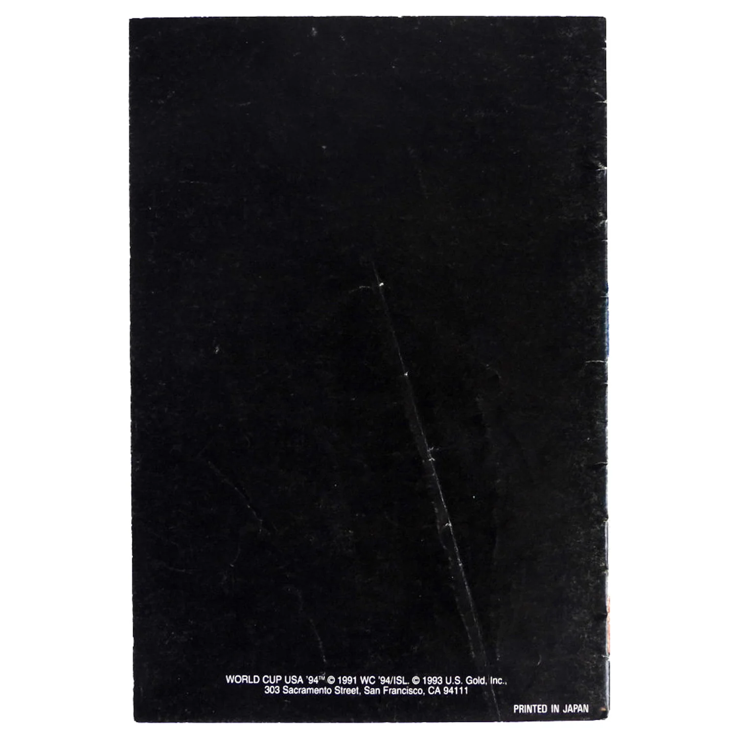 World Cup USA '94 [Manual] (Super Nintendo / SNES) - Image 2