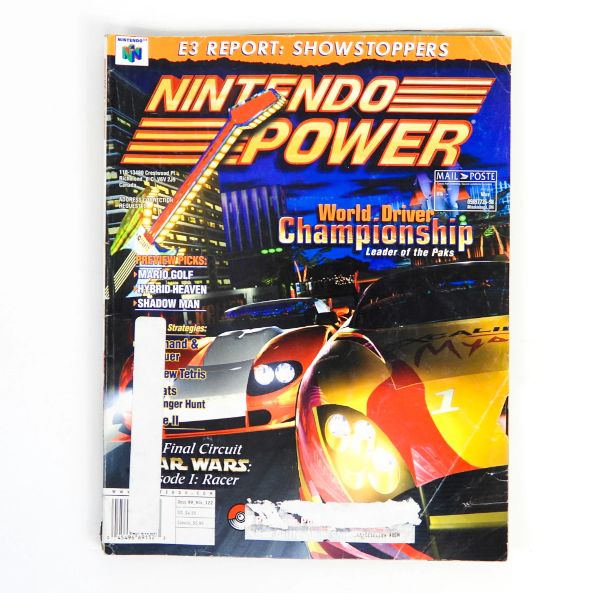 World Driver Championship [Volume 122] [Nintendo Power] (Magazines) - Image 4