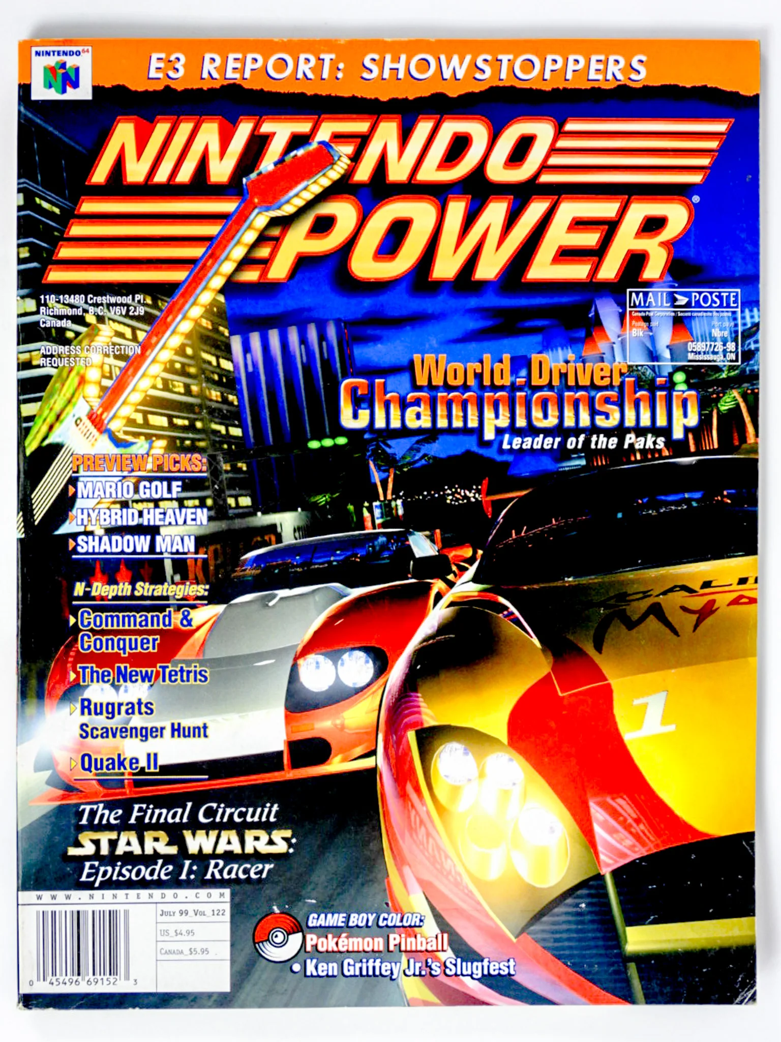 World Driver Championship [Volume 122] [Nintendo Power] (Magazines) - Image 6