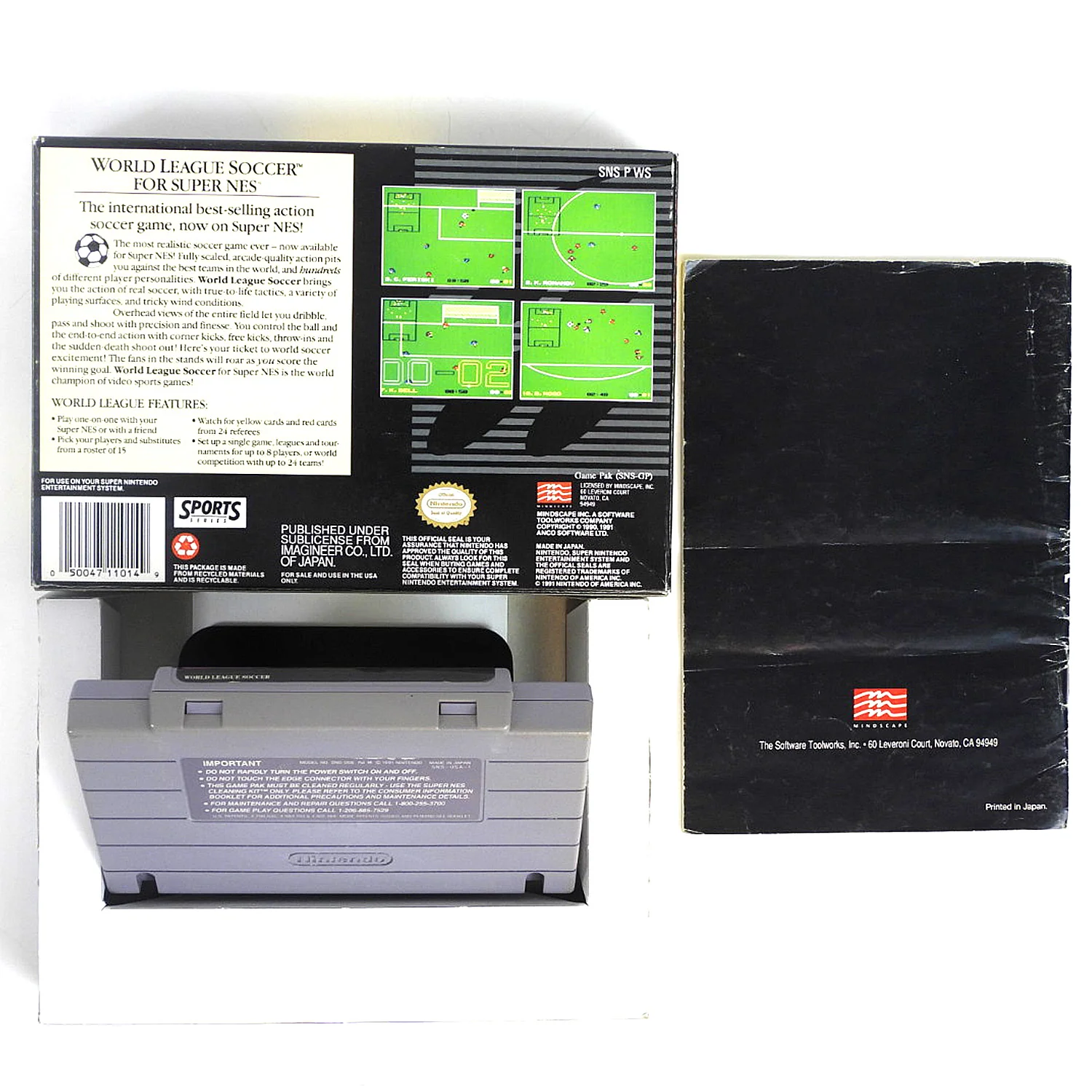 World League Soccer (Super Nintendo / SNES) - Image 2