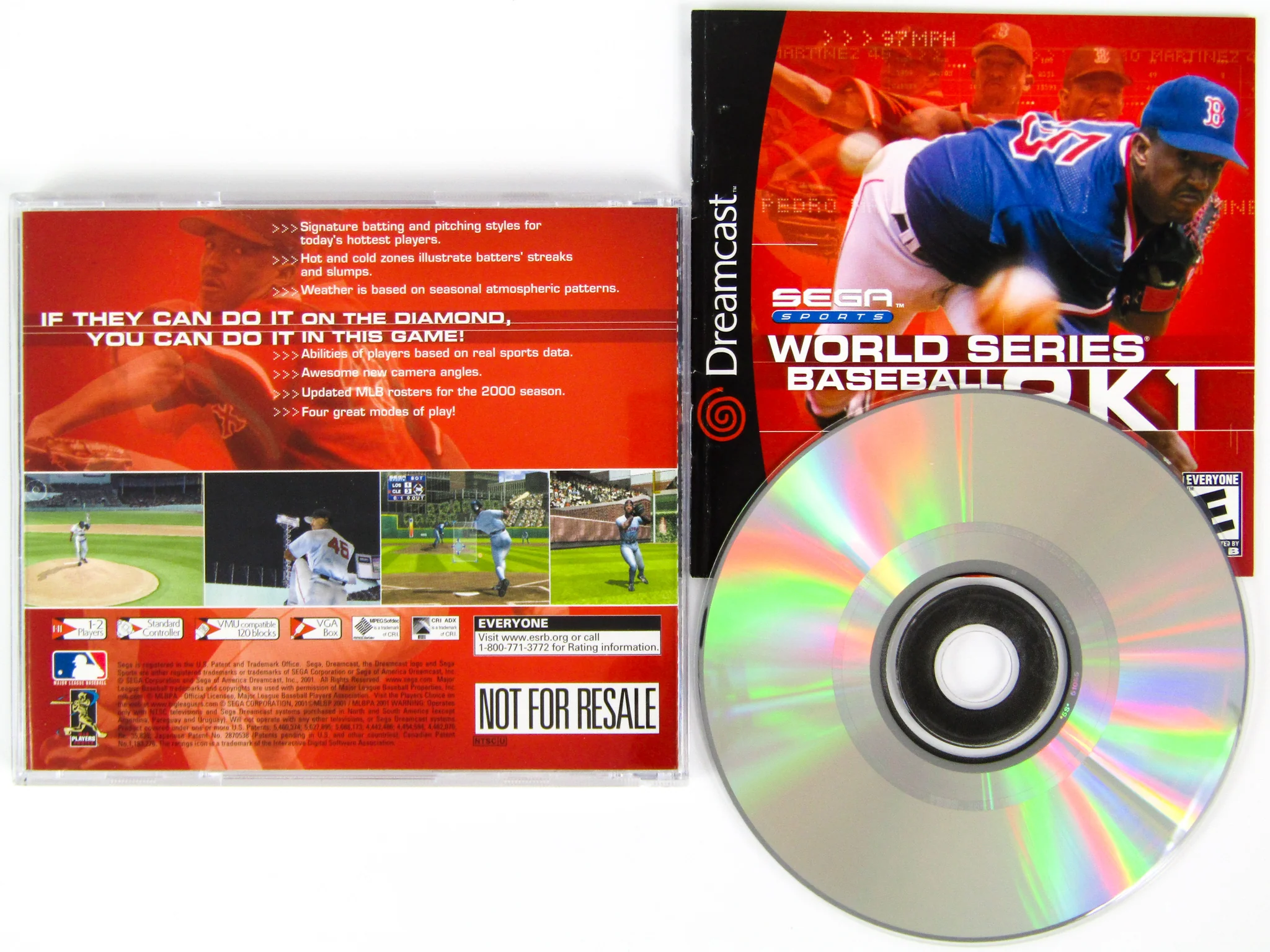 World Series Baseball 2K1 [Not For Resale] (Sega Dreamcast) - Image 4