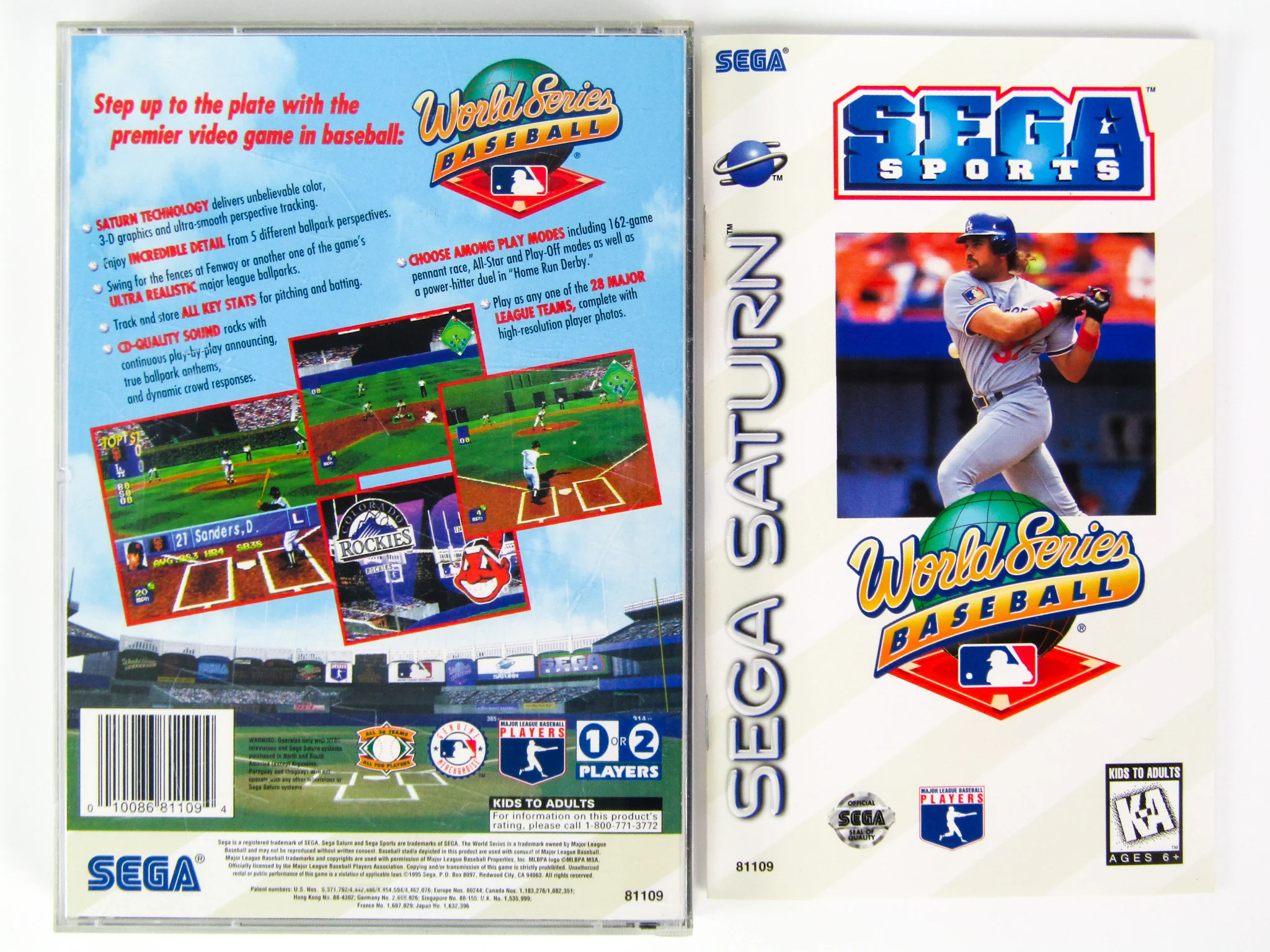 World Series Baseball (Sega Saturn) - Image 2