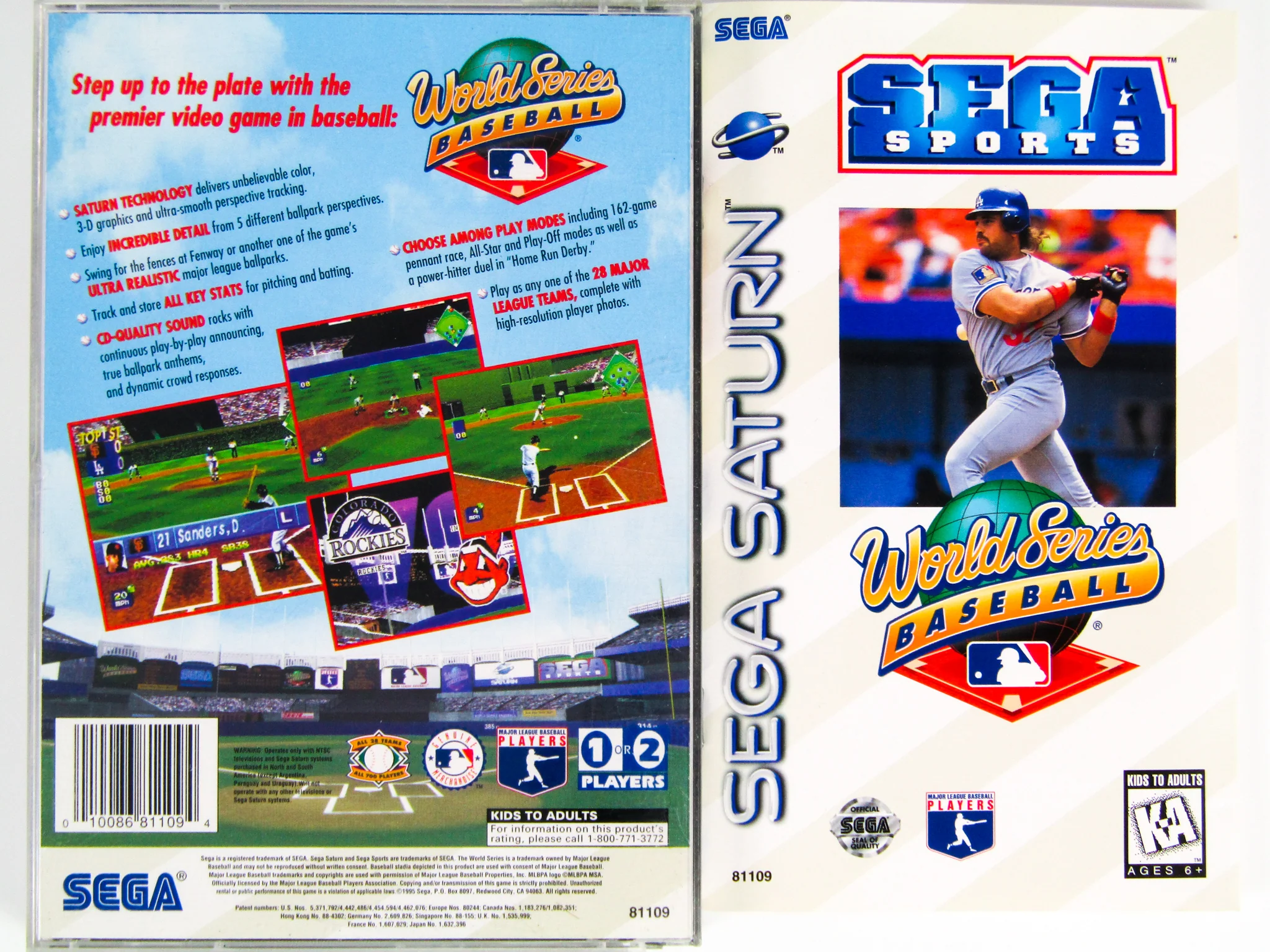 World Series Baseball (Sega Saturn) - Image 5