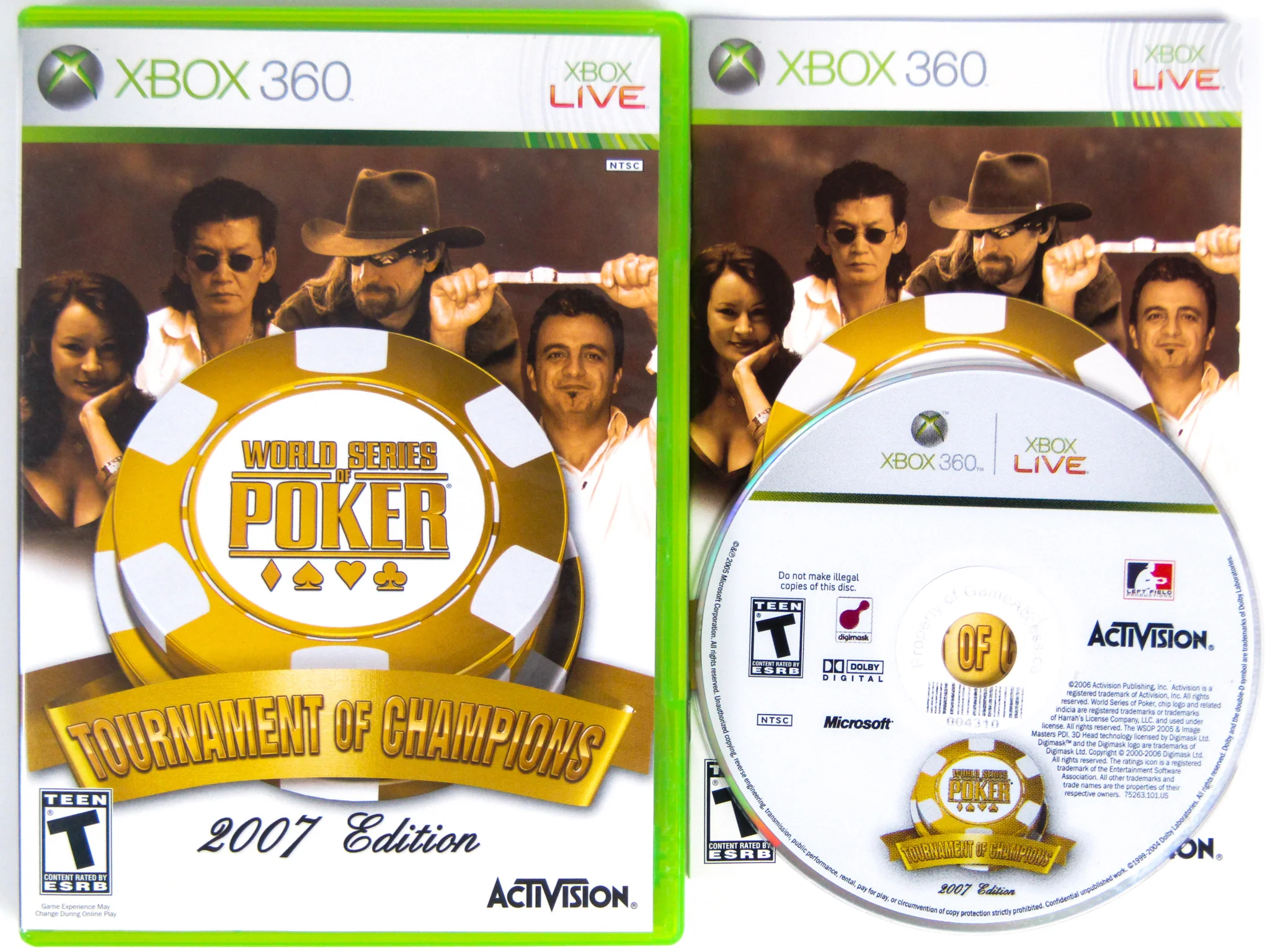 World Series Of Poker Tournament Of Champions 2007 (Xbox 360) - Image 2