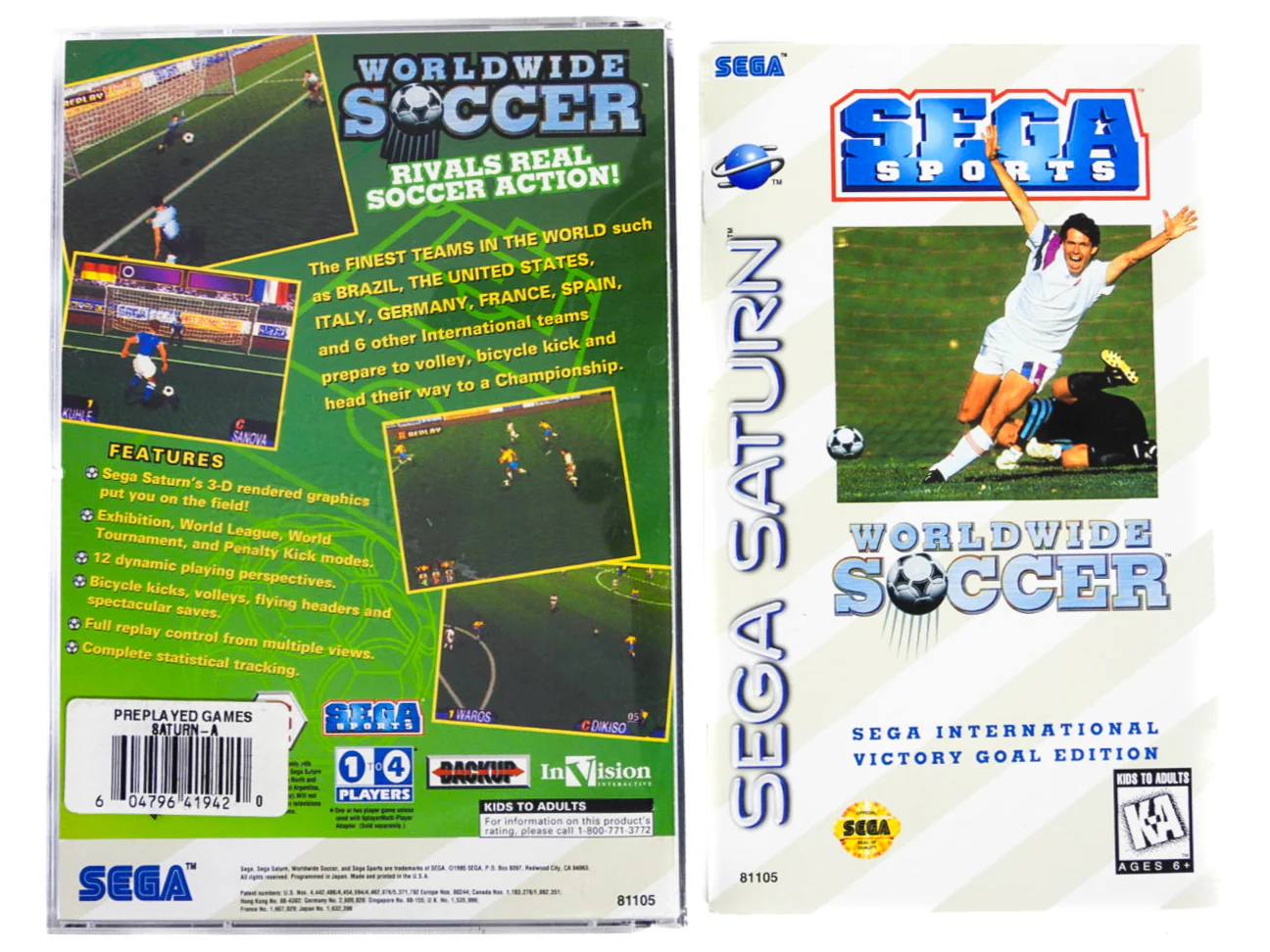 Worldwide Soccer (Sega Saturn) - Image 5