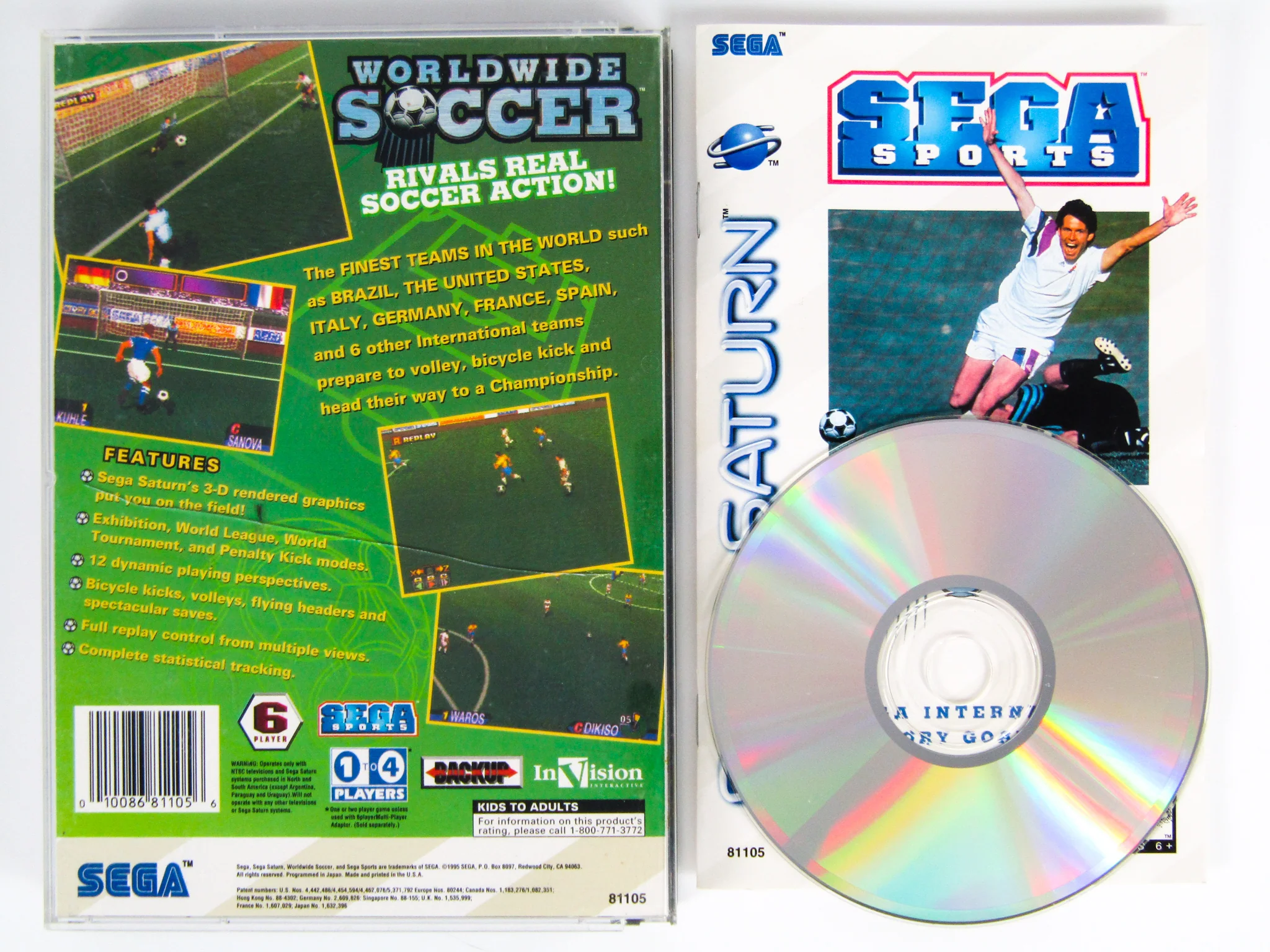 Worldwide Soccer (Sega Saturn) - Image 8