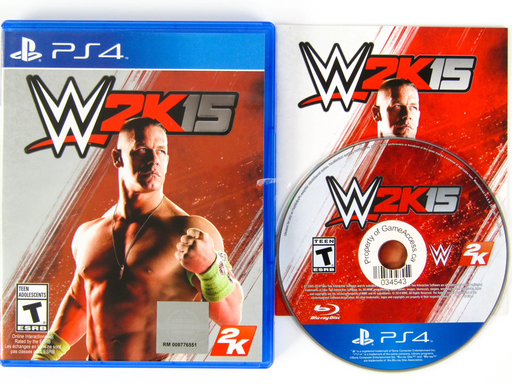 WWE 2K15 (PlayStation 4 / PS4) - Image 2