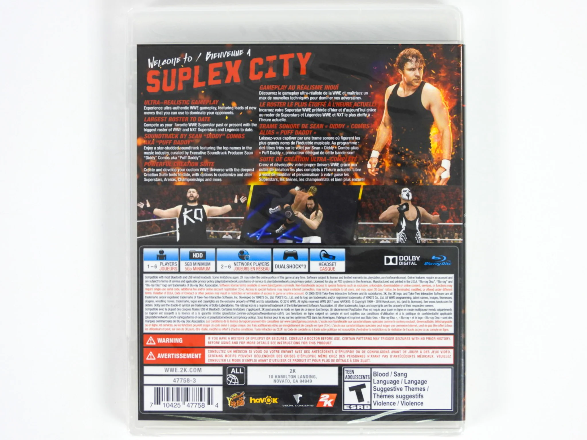WWE 2K17 (PlayStation 3 / PS3) - Image 2