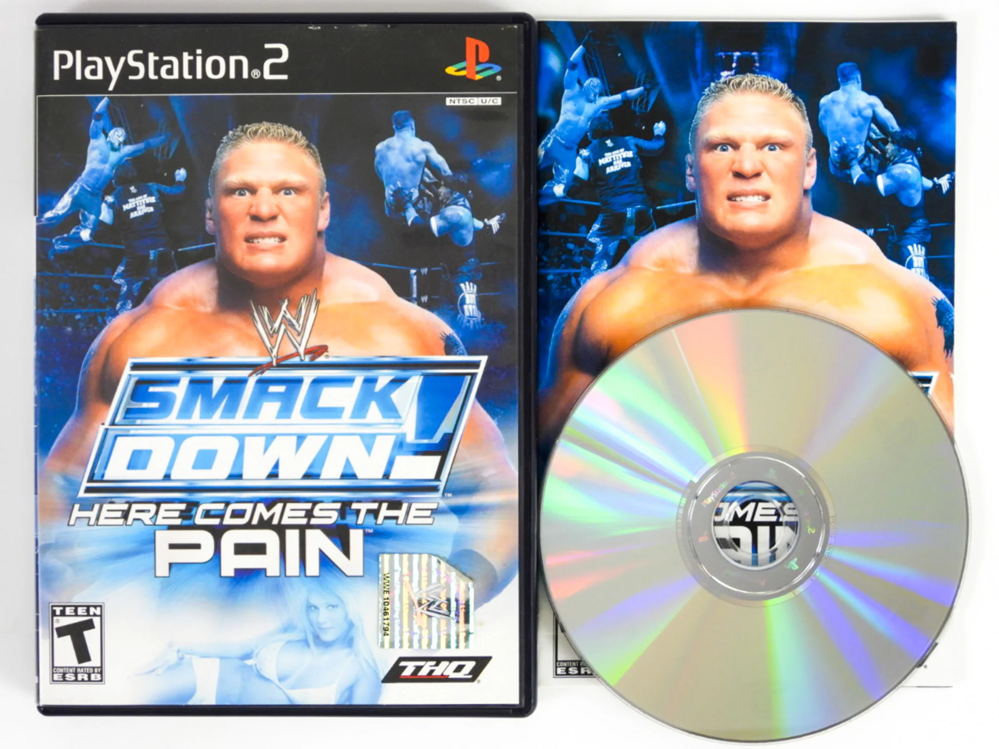 WWE Smackdown Here Comes the Pain (PlayStation 2 / PS2) - Image 2