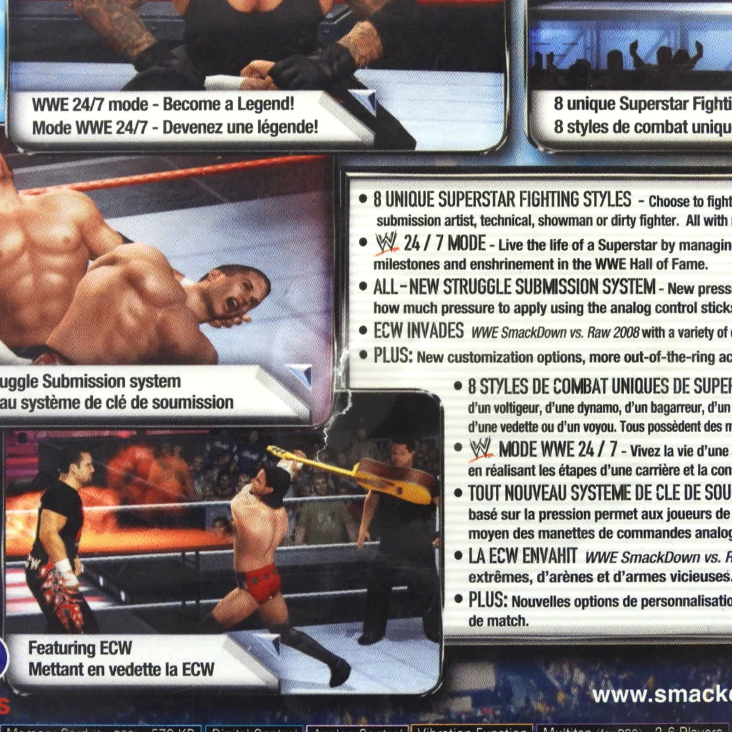 WWE Smackdown Vs. Raw 2008 (PlayStation 2 / PS2) - Image 7