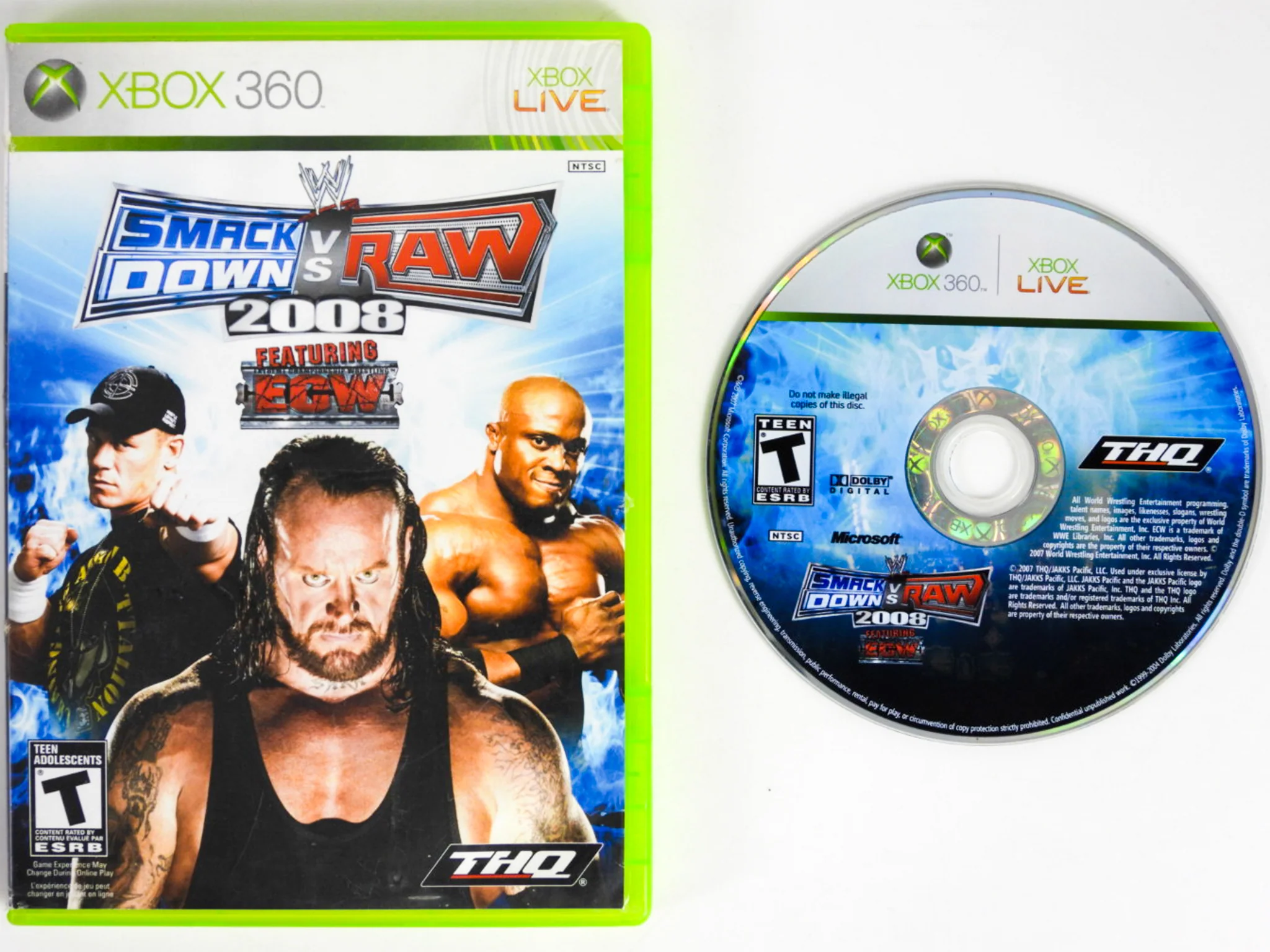 WWE Smackdown Vs. Raw 2008 (Xbox 360) - Image 3