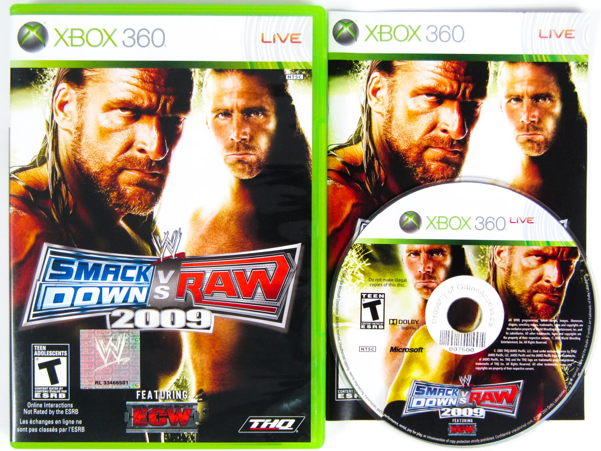 WWE Smackdown Vs. Raw 2009 (Xbox 360) - Image 2