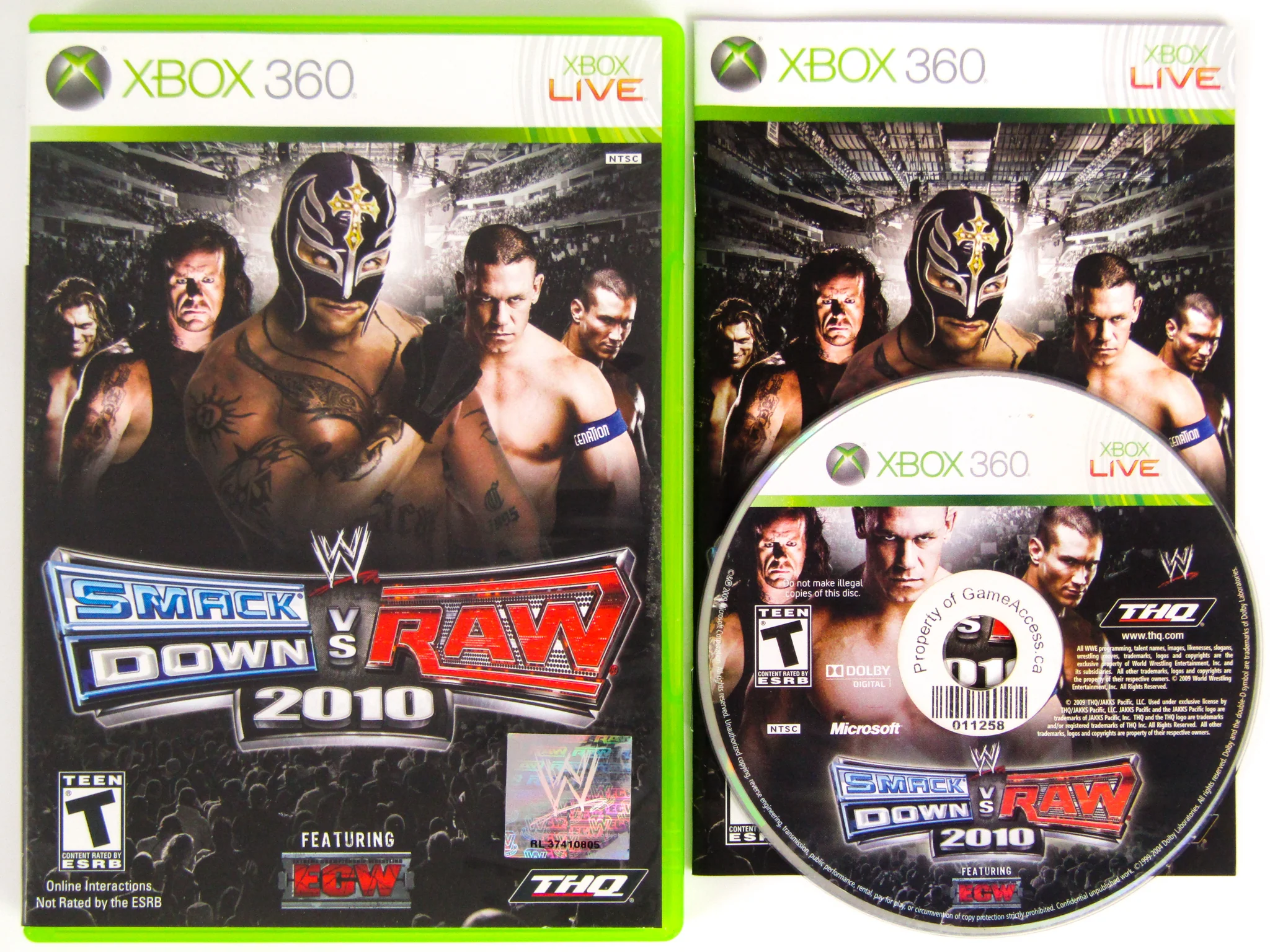 WWE Smackdown Vs. Raw 2010 [Spanish Version] (Xbox 360) - Image 2