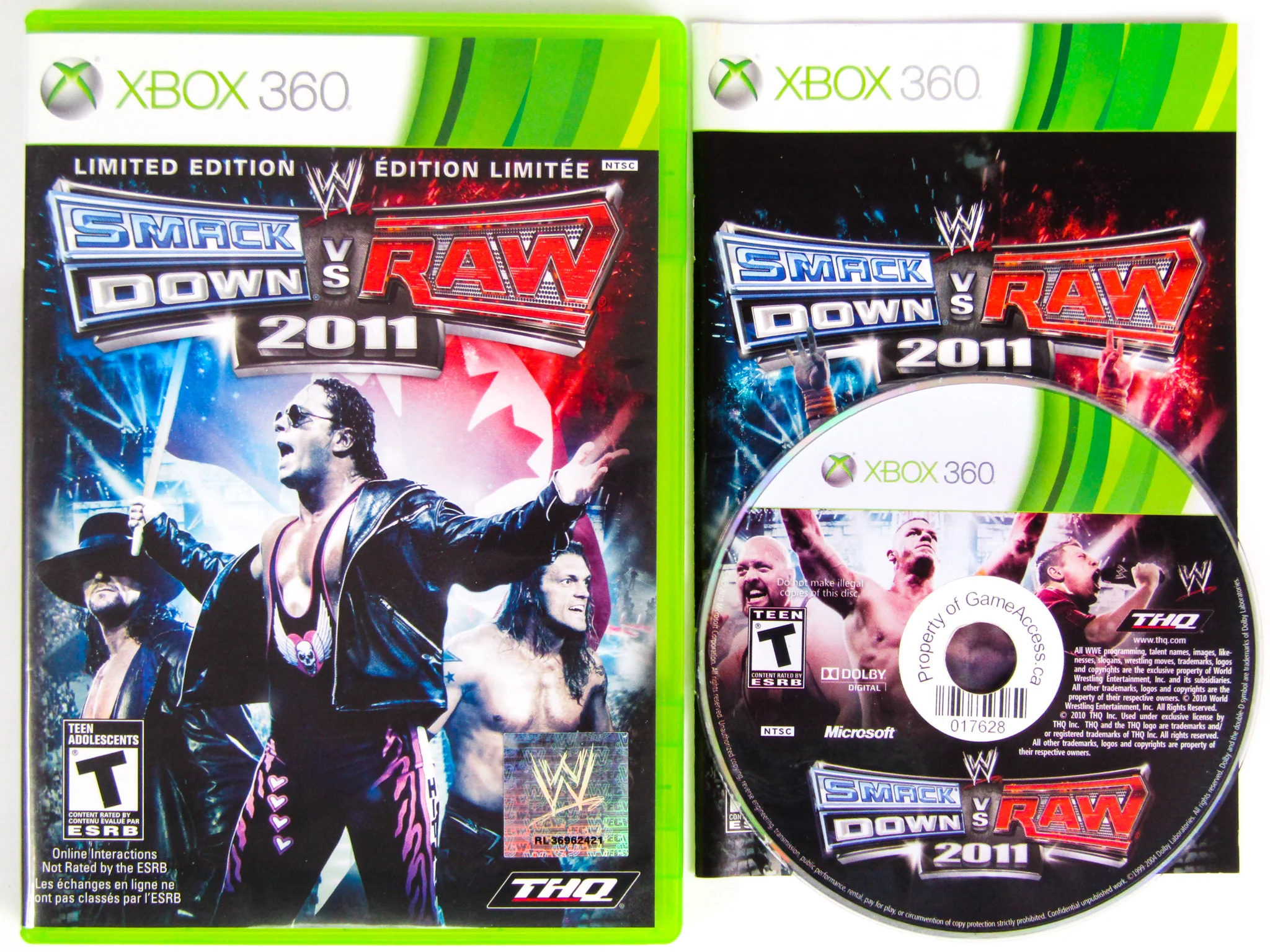 WWE Smackdown Vs. Raw 2011 [Limited Edition] (Xbox 360) - Image 2