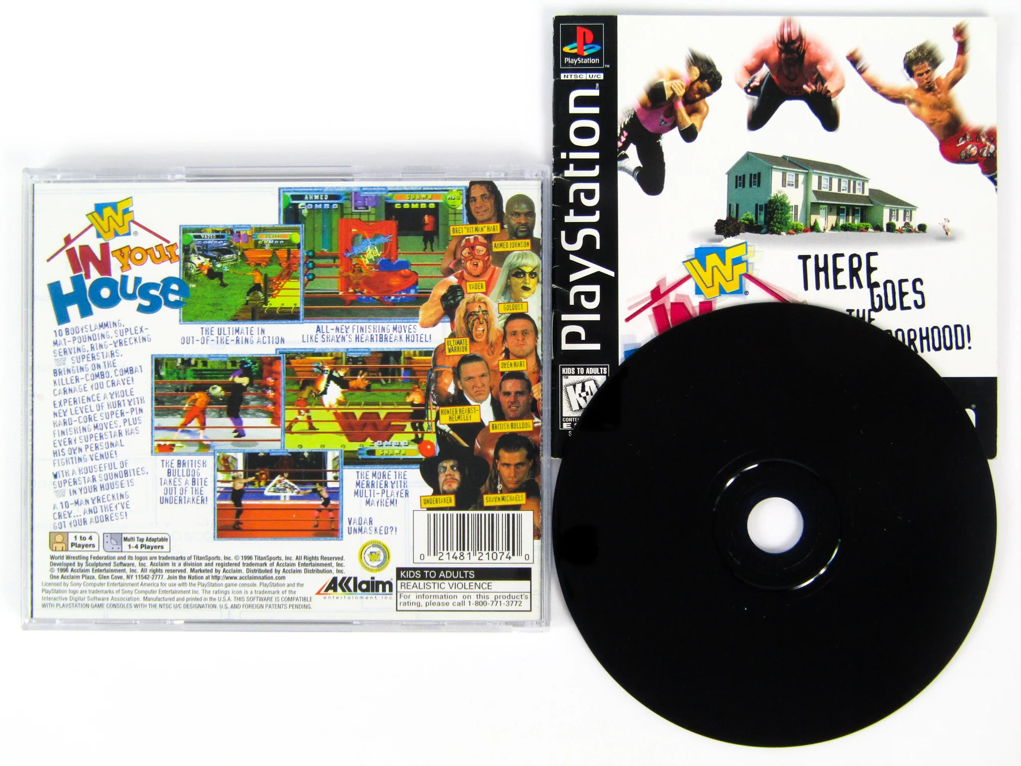 WWF In Your House (PlayStation / PS1)