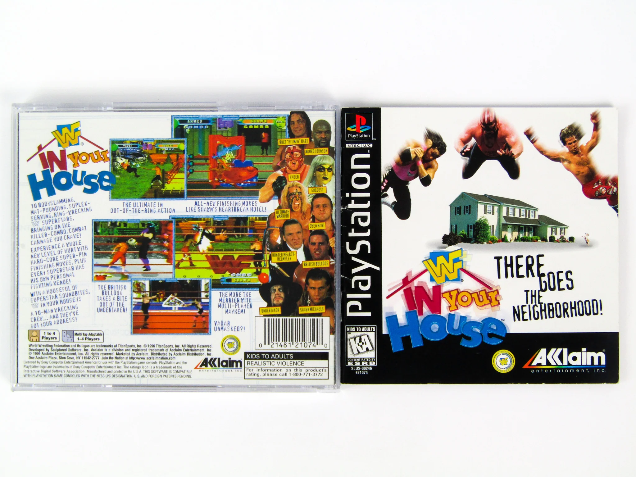 WWF In Your House (PlayStation / PS1) - Image 2