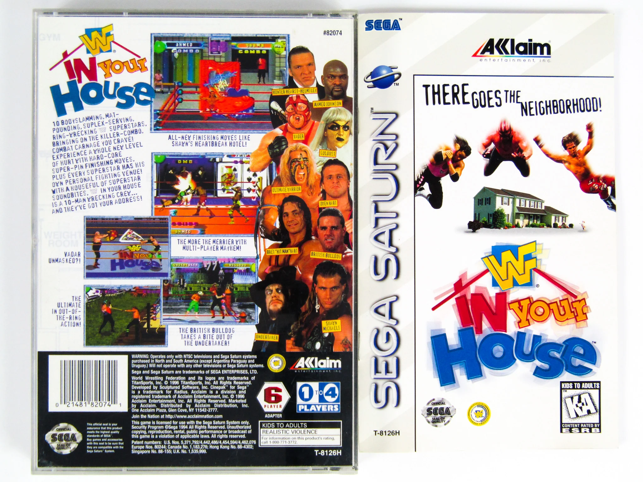 WWF In Your House (Sega Saturn) - Image 2