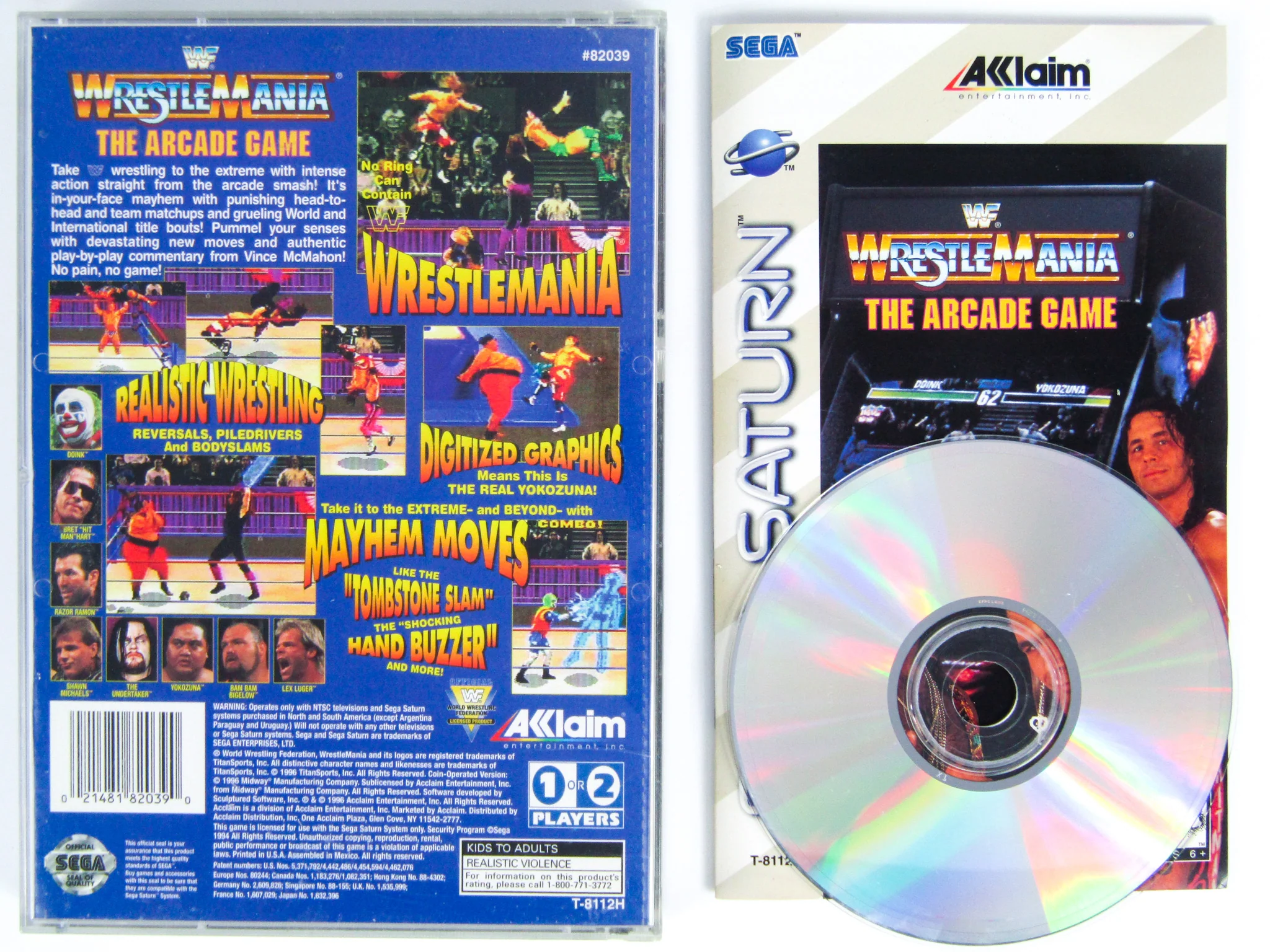 WWF In Your House (Sega Saturn) - Image 4