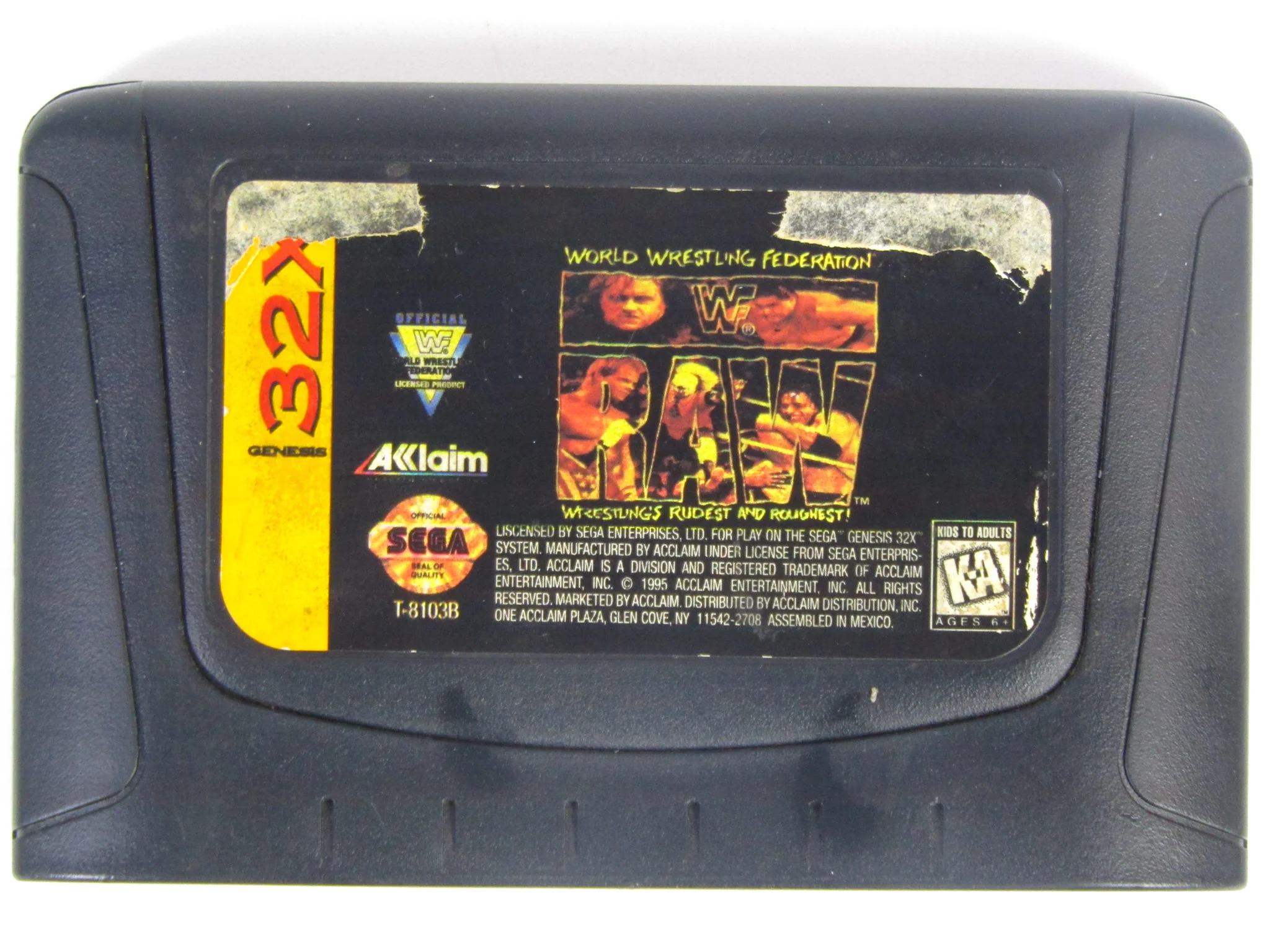 WWF Raw (Sega 32X) - Image 2