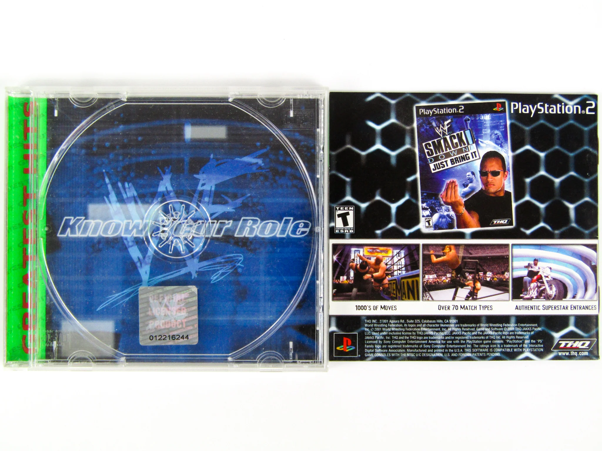 WWF Smackdown 2: Know Your Role [Greatest Hits] (PlayStation / PS1) - Image 3