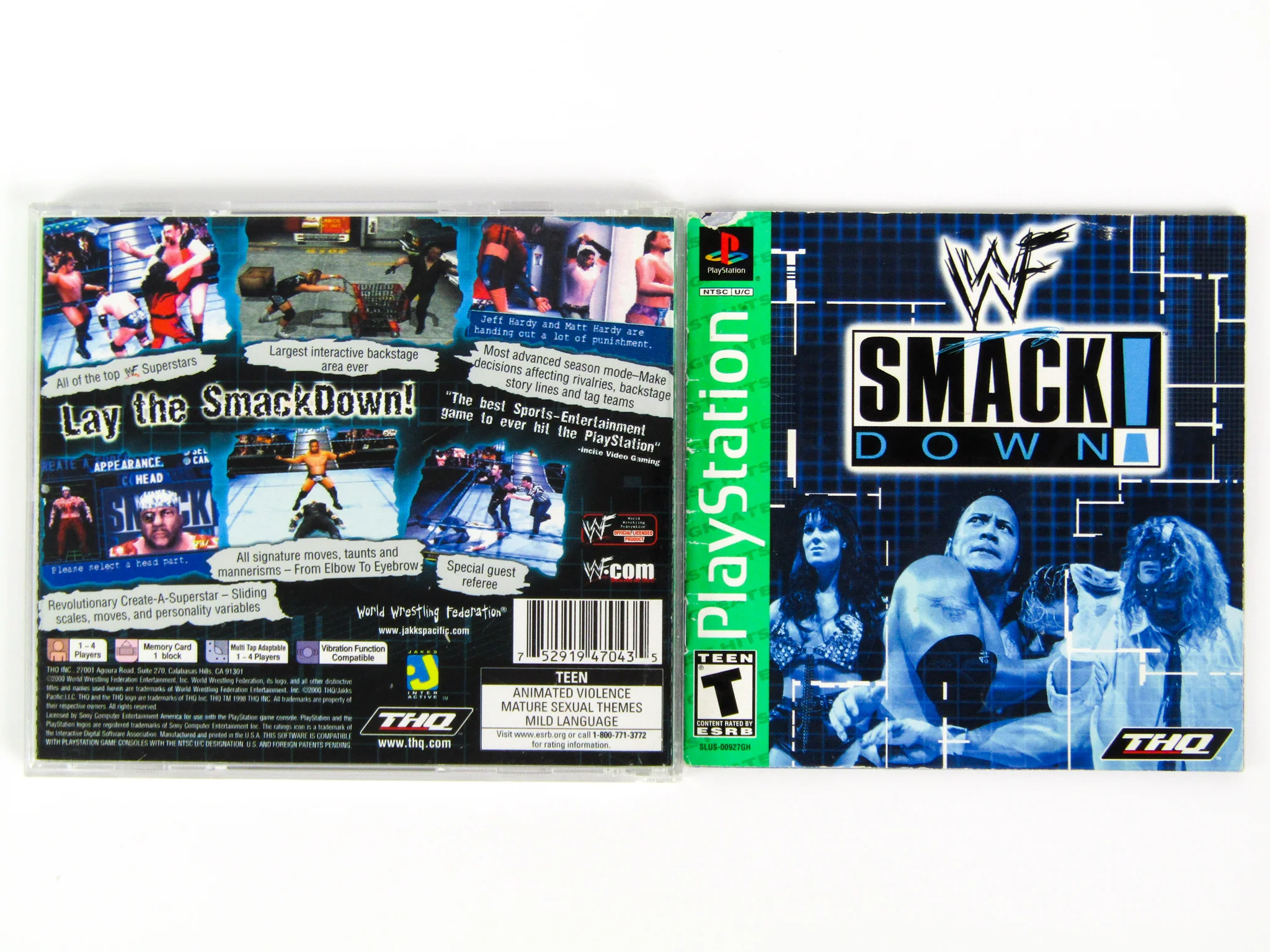 WWF Smackdown [Greatest Hits] (PlayStation / PS1) - Image 2