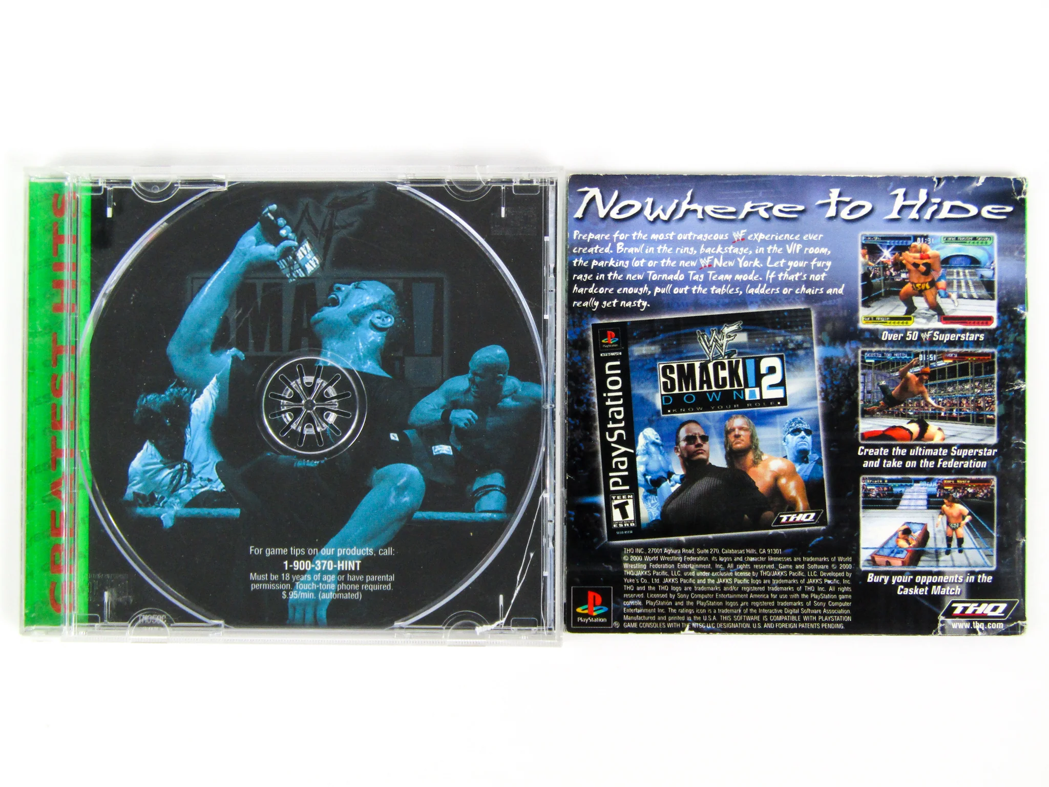 WWF Smackdown [Greatest Hits] (PlayStation / PS1) - Image 3