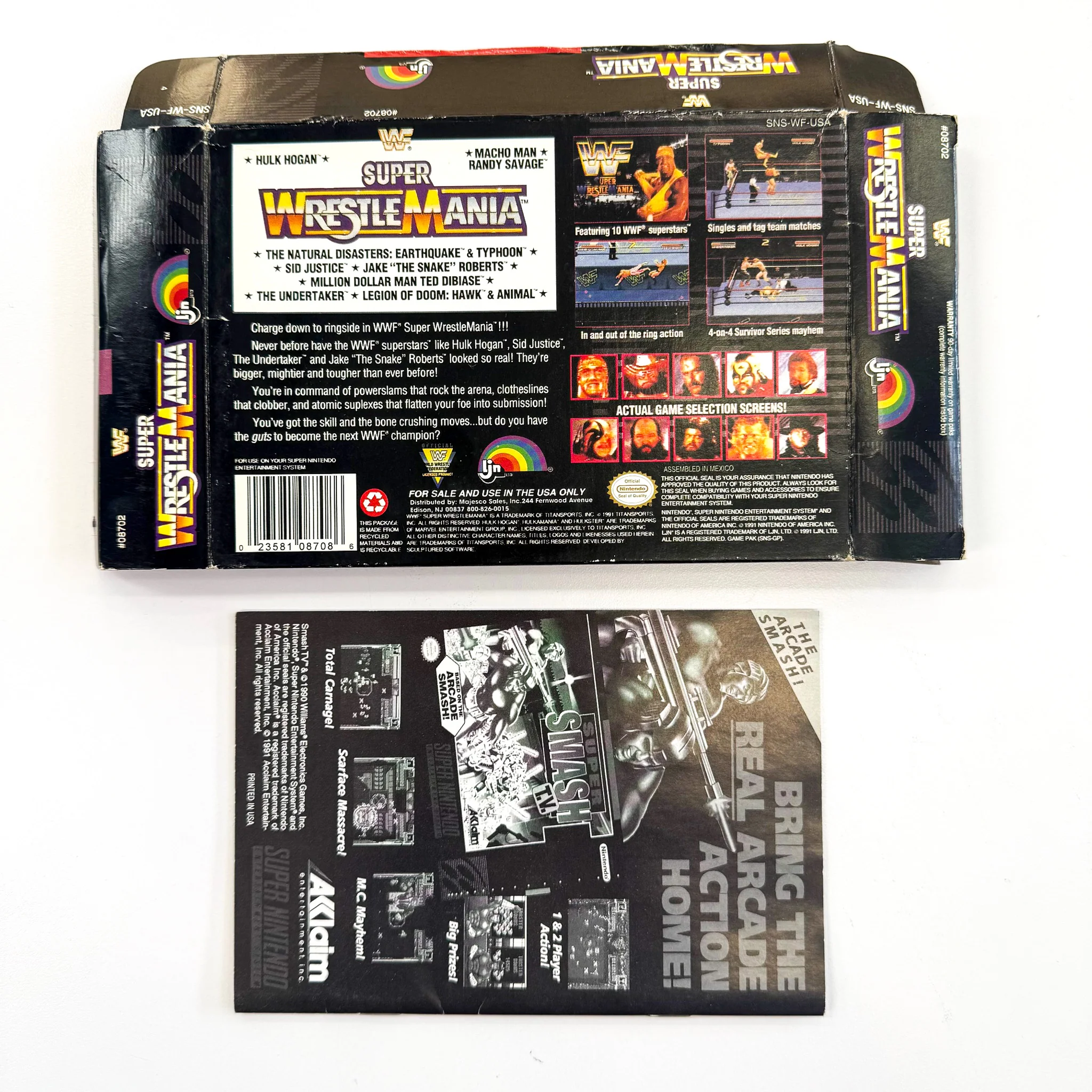 WWF Super Wrestlemania [Box] (Super Nintendo / SNES) - Image 2